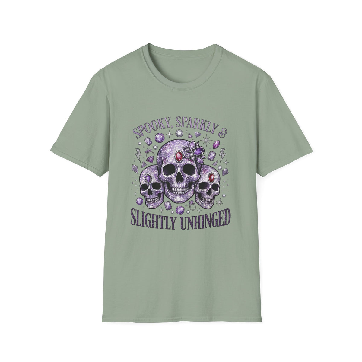 Spooky and Sparkly Tee - Gildan