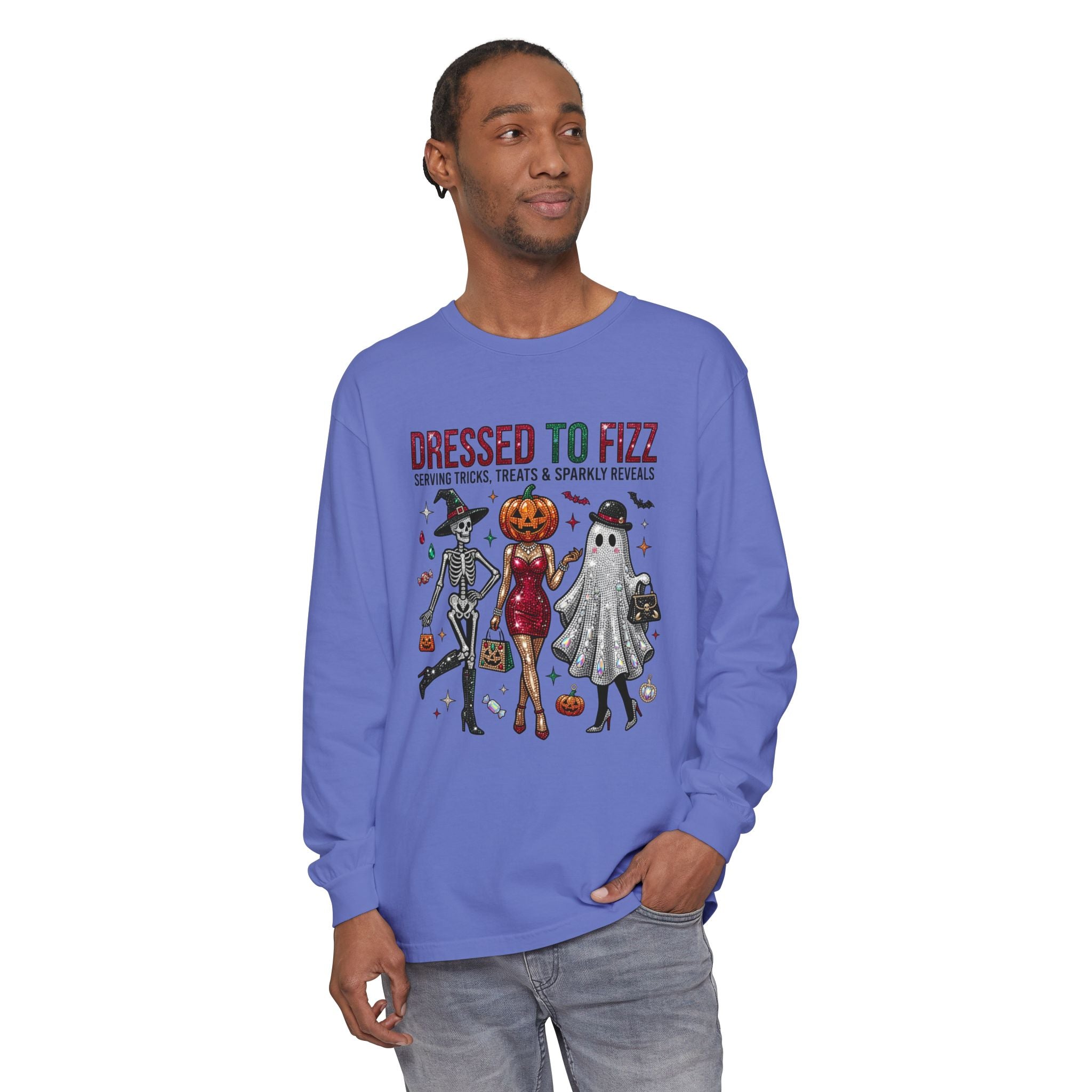 Dressed To Fizz Long Sleeve - Comfort Colors