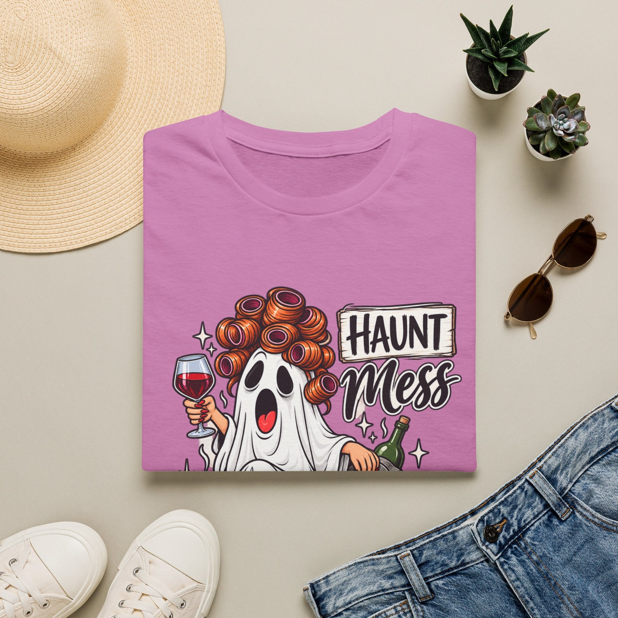 Haunt Mess Tee - Gildan