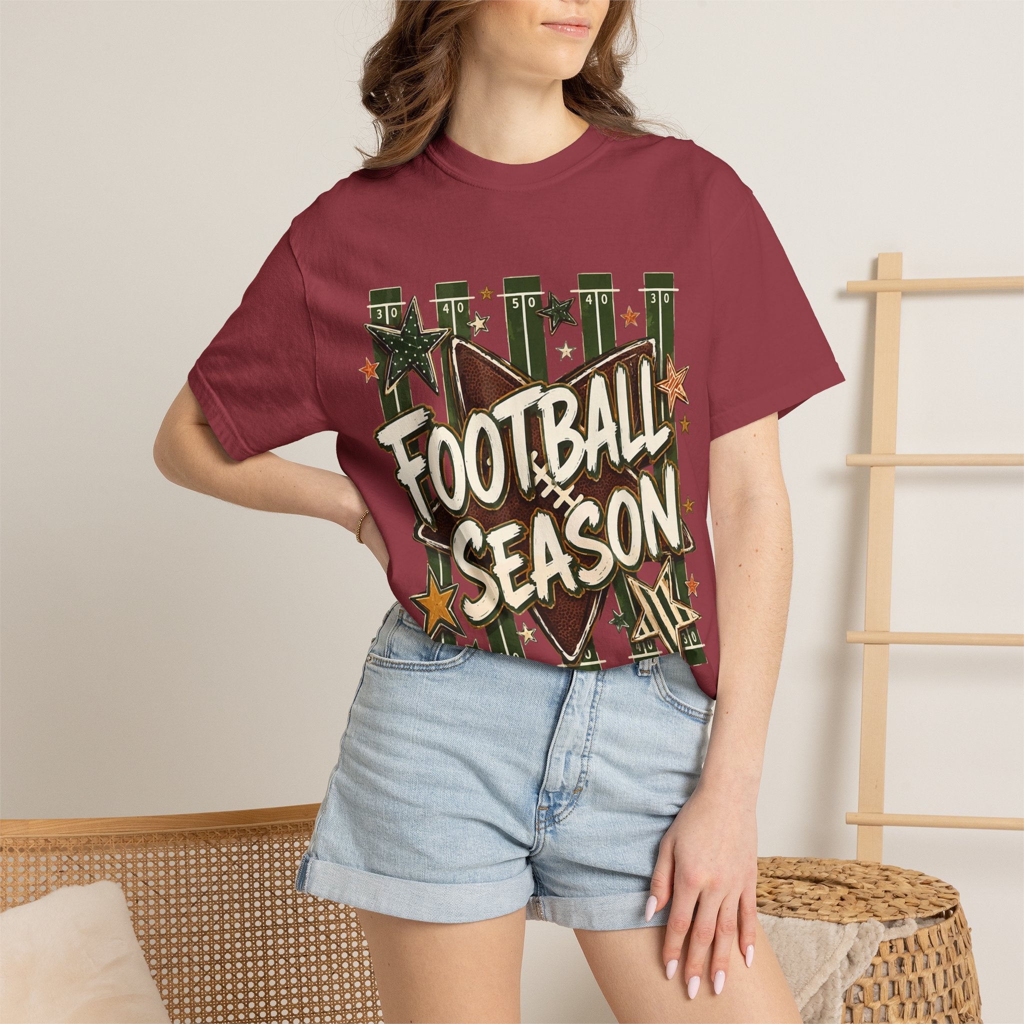 Football Season Tee - Comfort Colors
