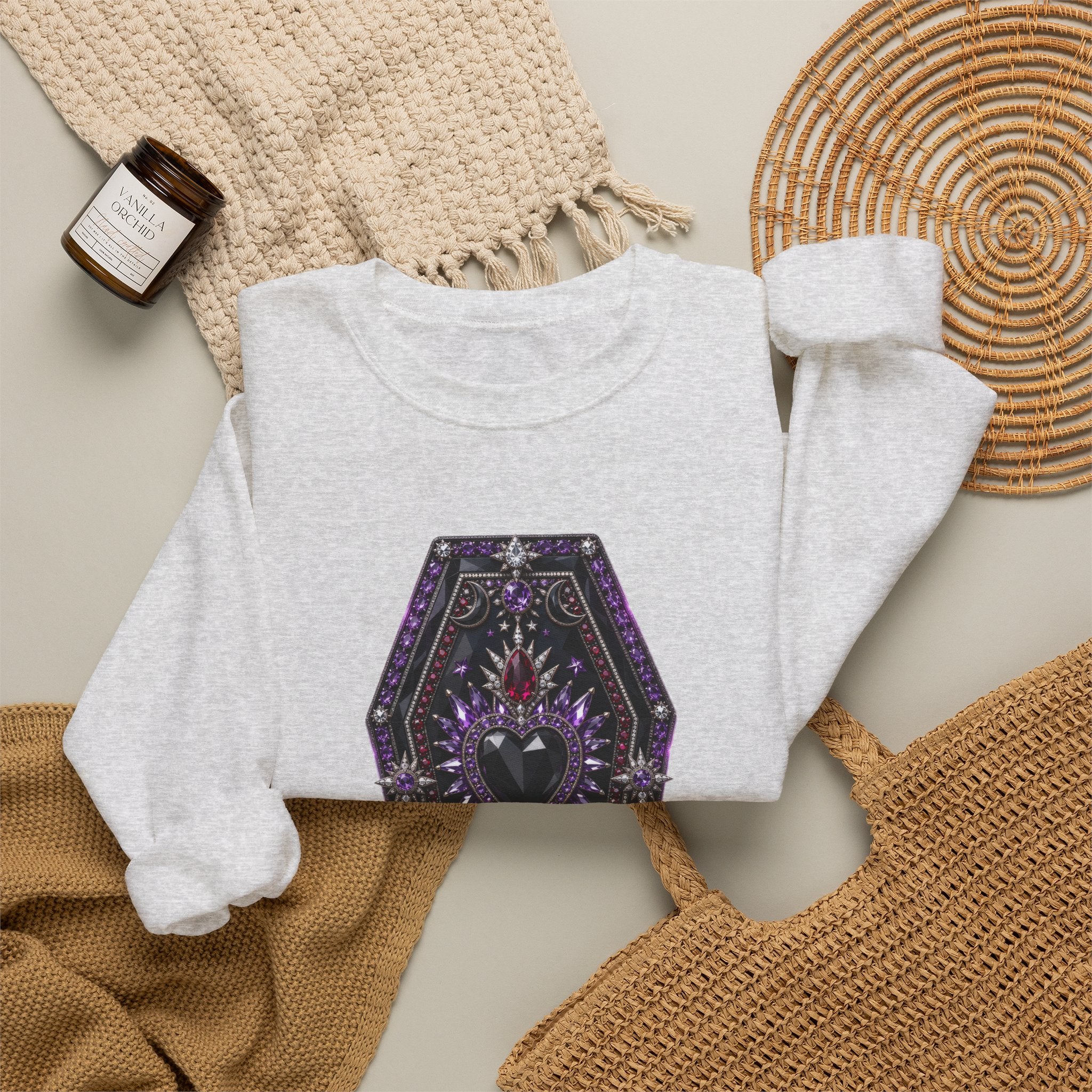 The Jeweled Crypt Sweatshirt - Gildan