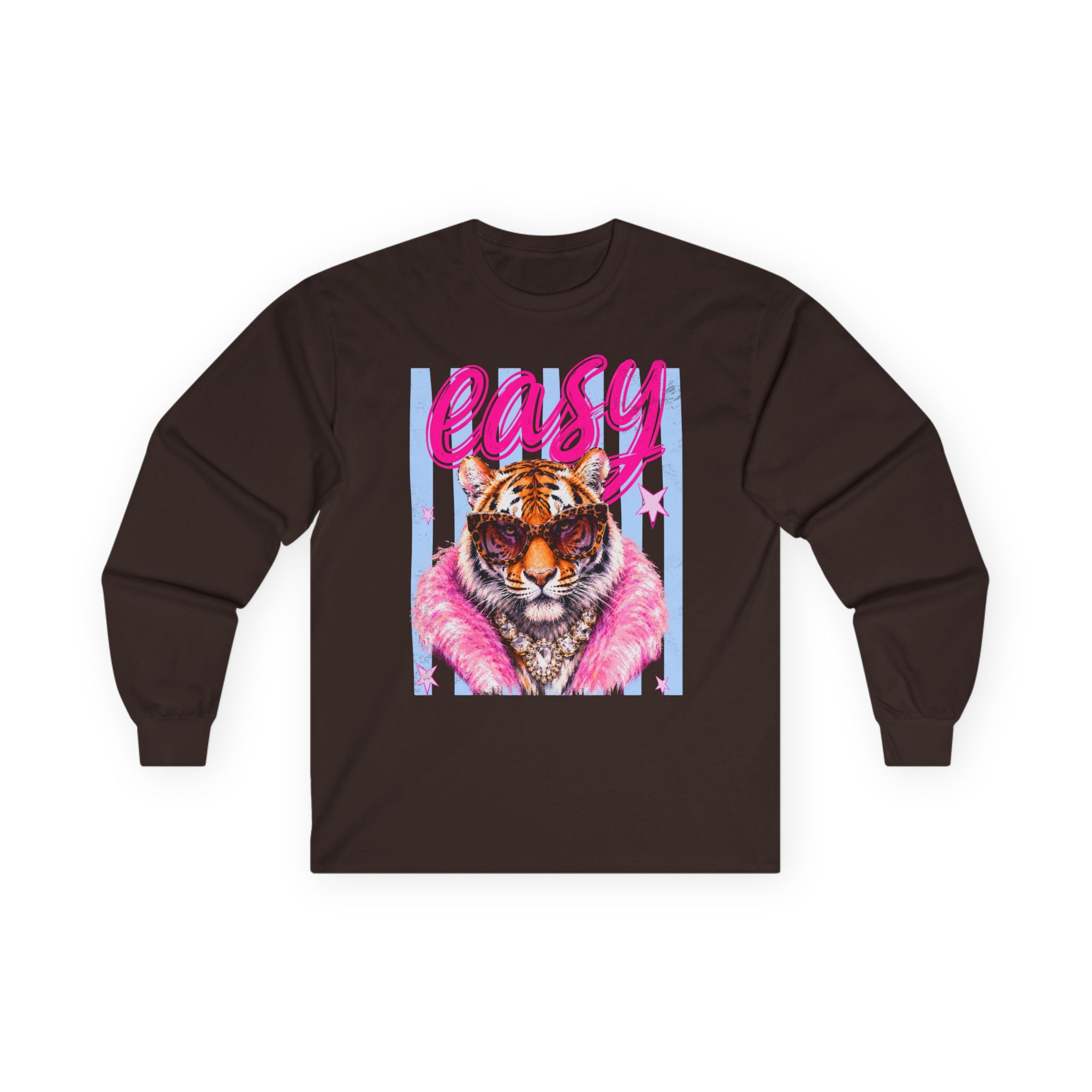 Easy Tiger Long Sleeve Tee - Gildan