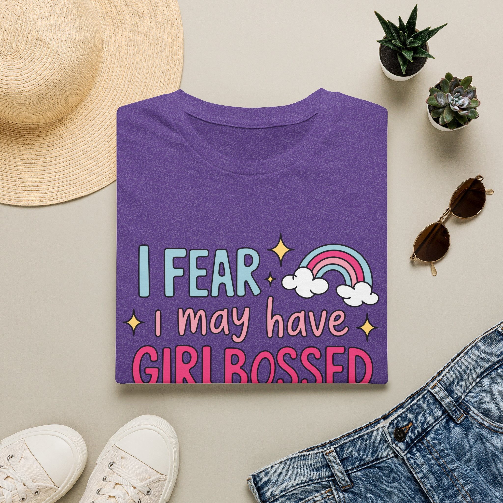 Girlbossed Too Hard Tee- Gildan