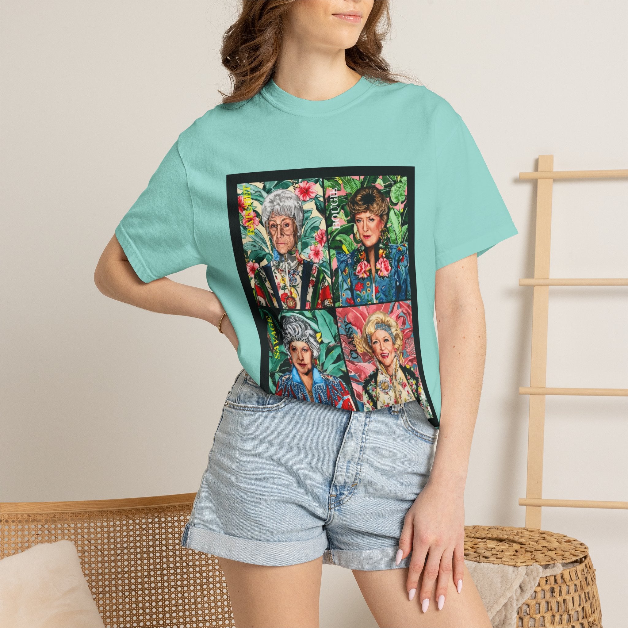 Golden Baddies Tee- Comfort Colors