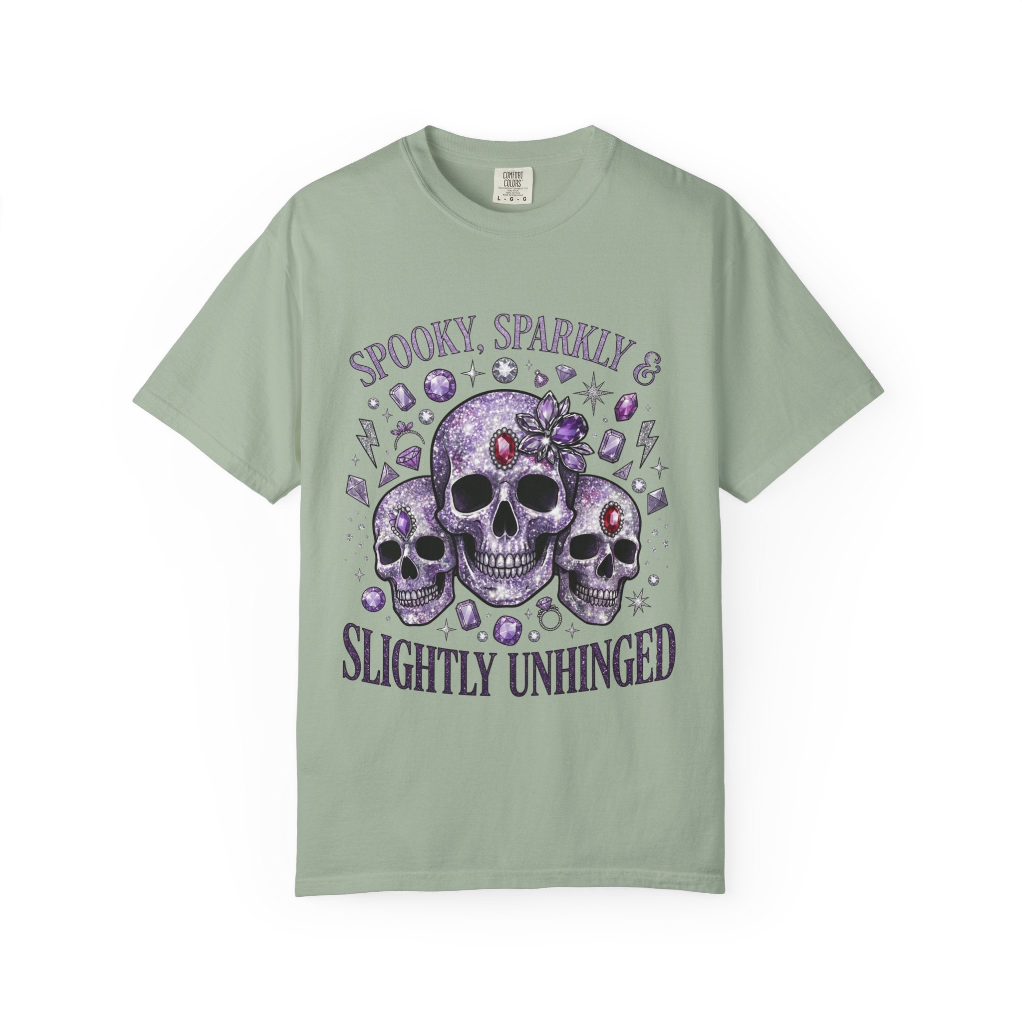 Spooky and Sparkly Tee - Comfort Colors