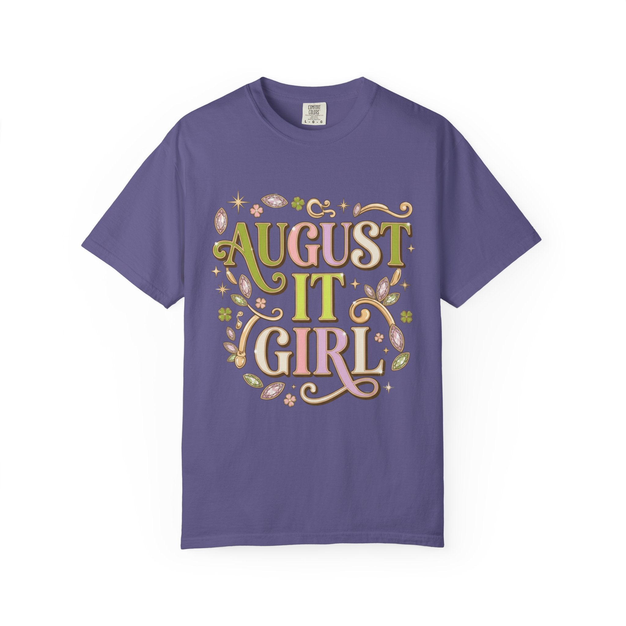 August It Girl Tee - Comfort Colors