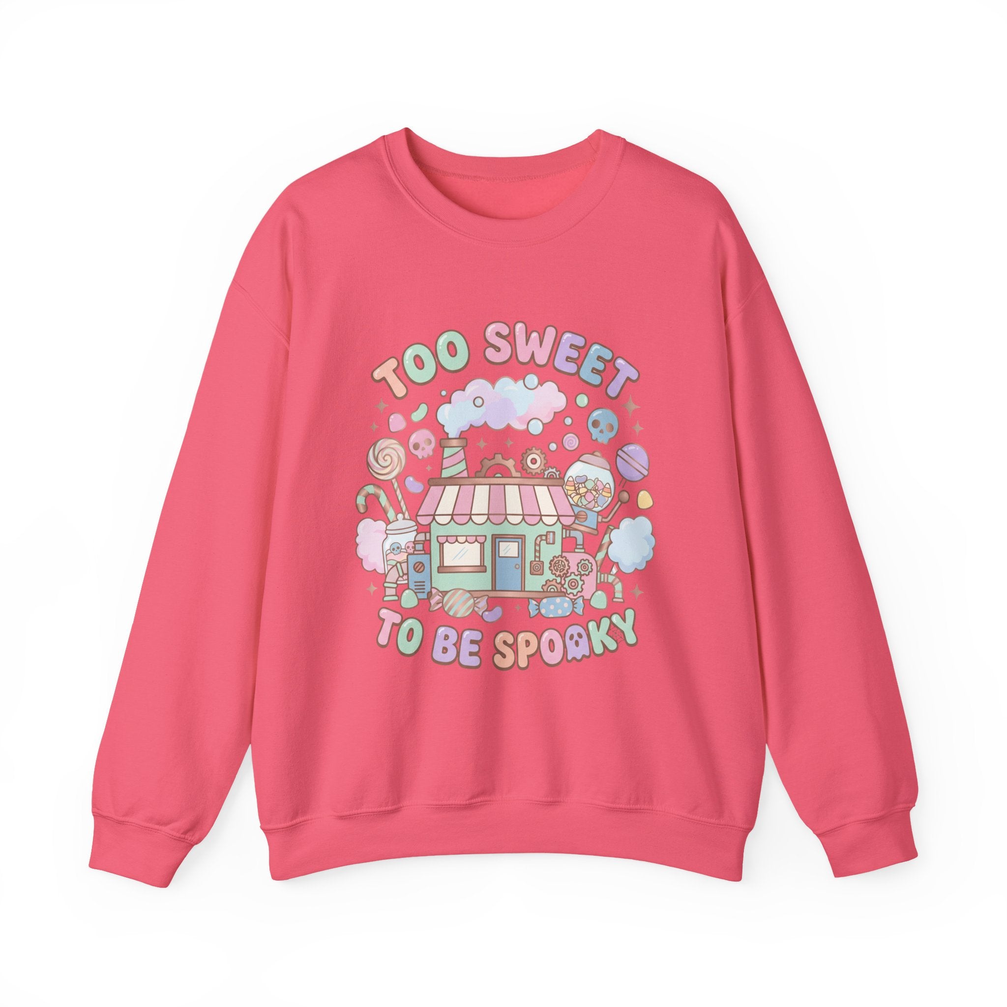 Too Sweet To Be Spooky Sweatshirt - Gildan