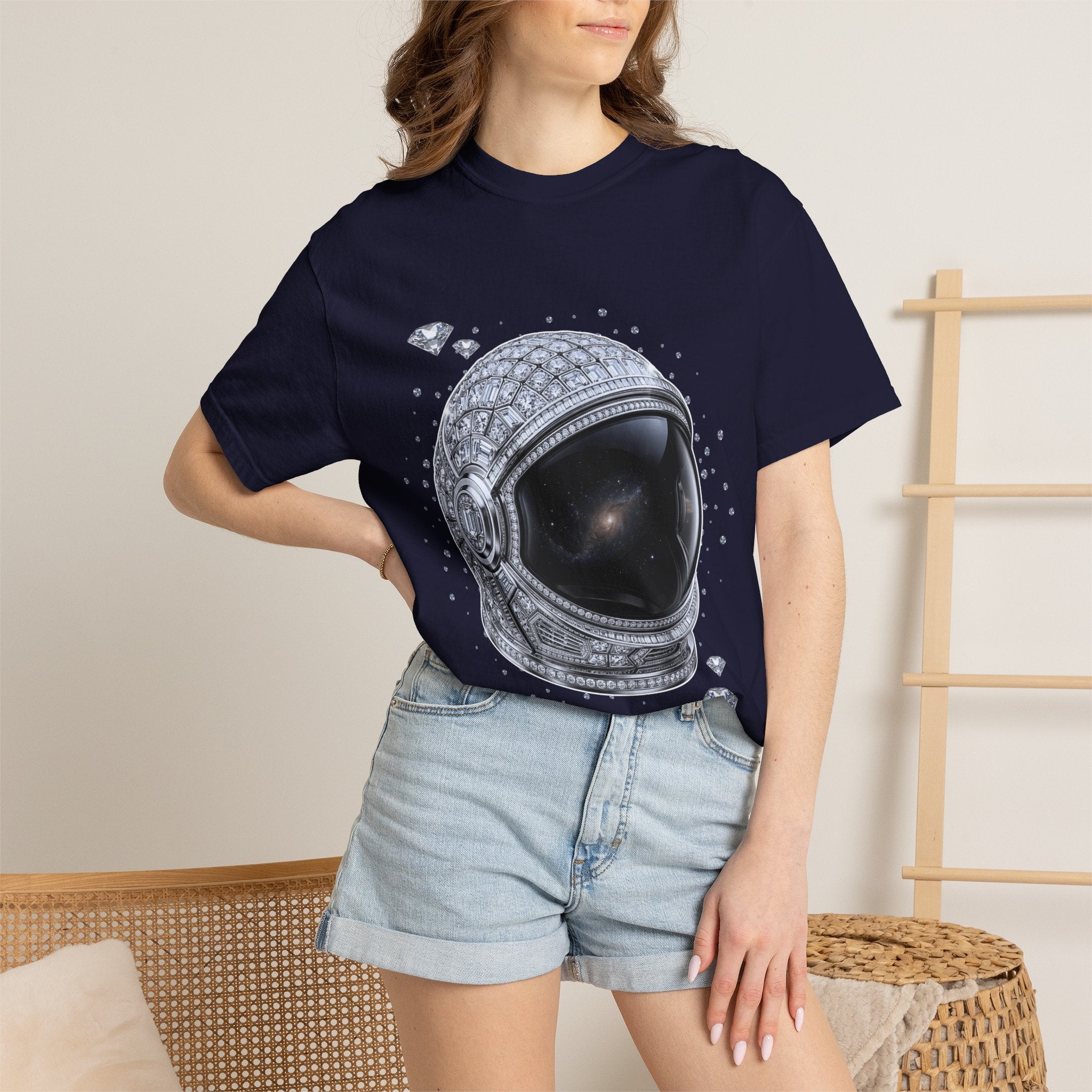Sparkle Astronaut Tee - Comfort Colors