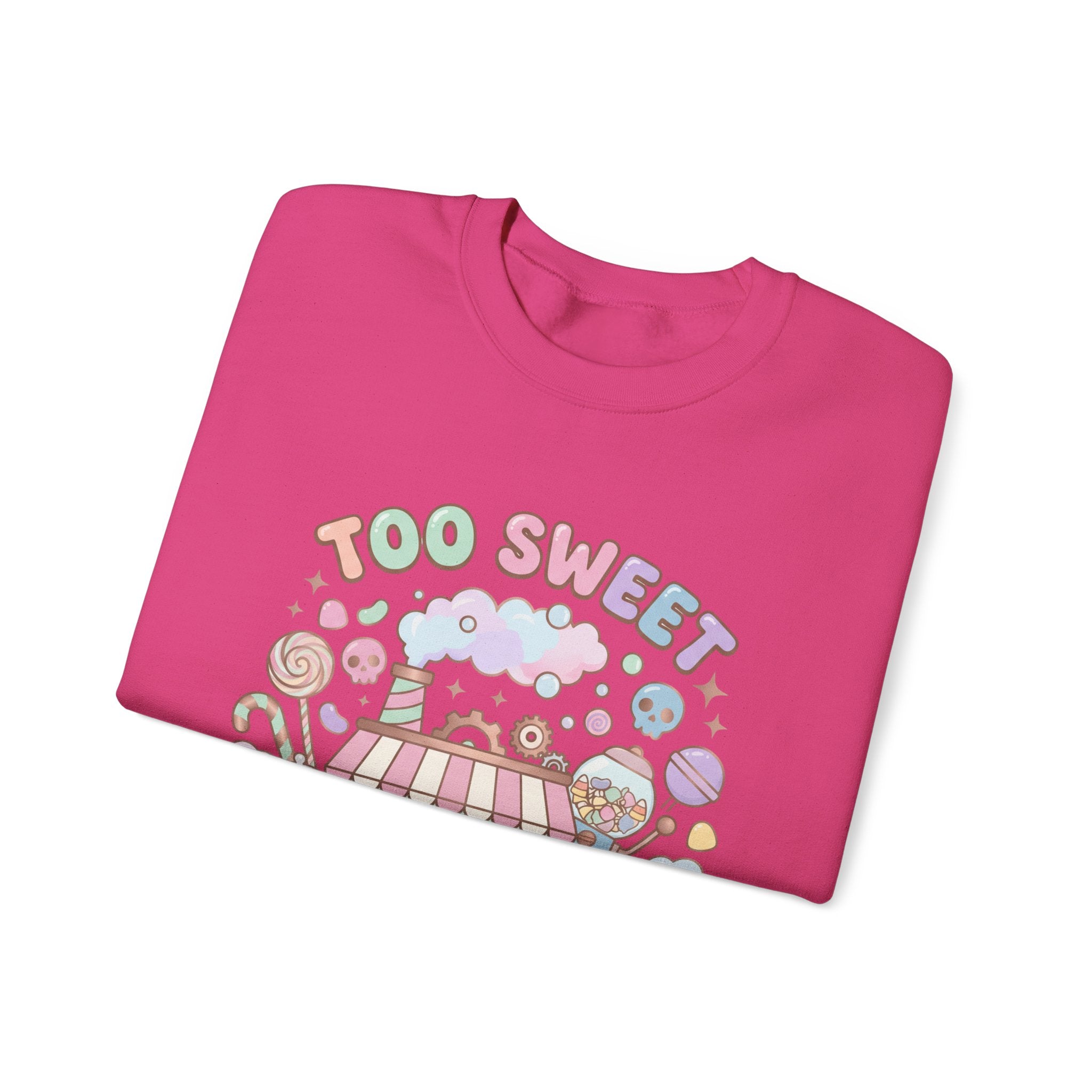 Too Sweet To Be Spooky Sweatshirt - Gildan