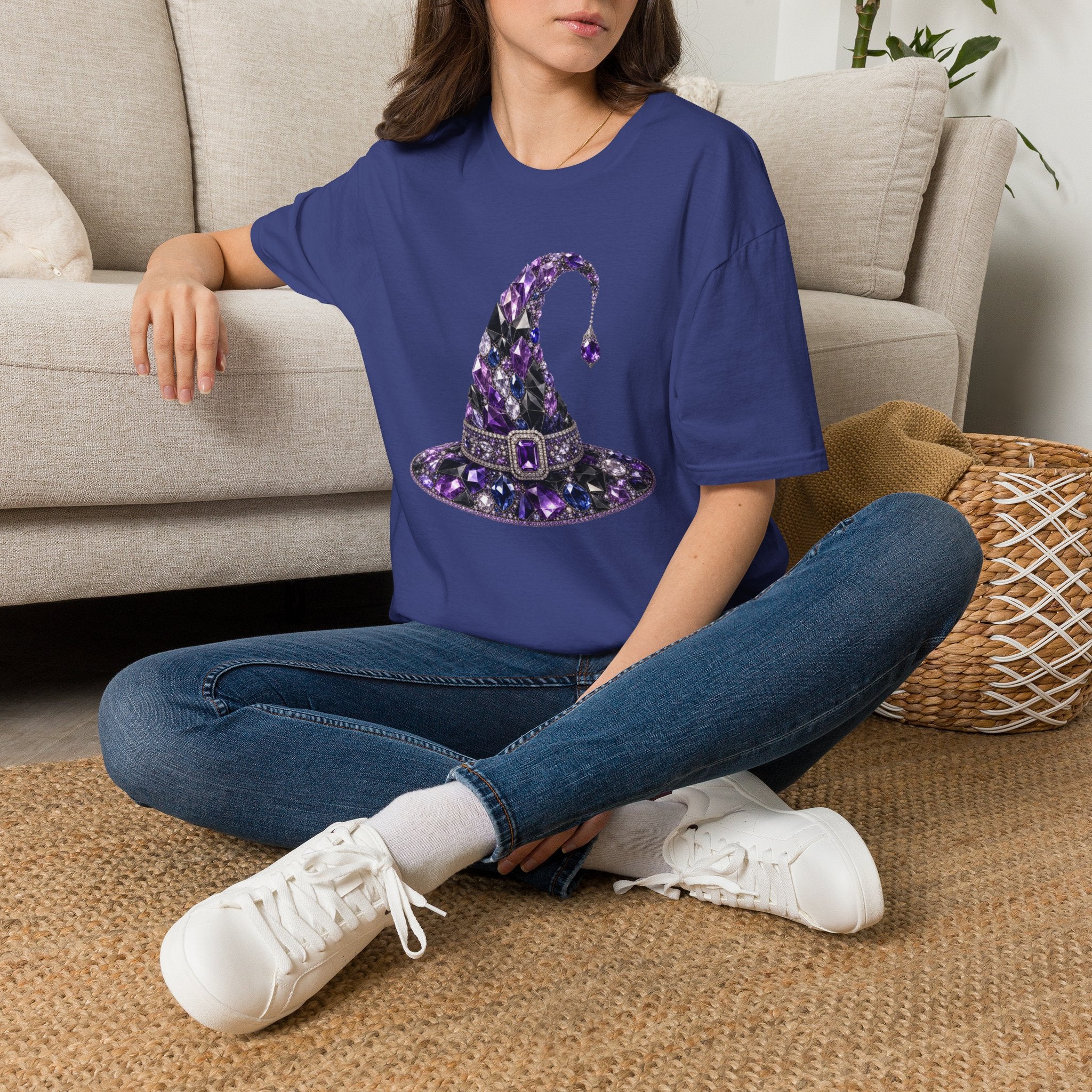 The Jeweled Witches Hat Tee - Gildan