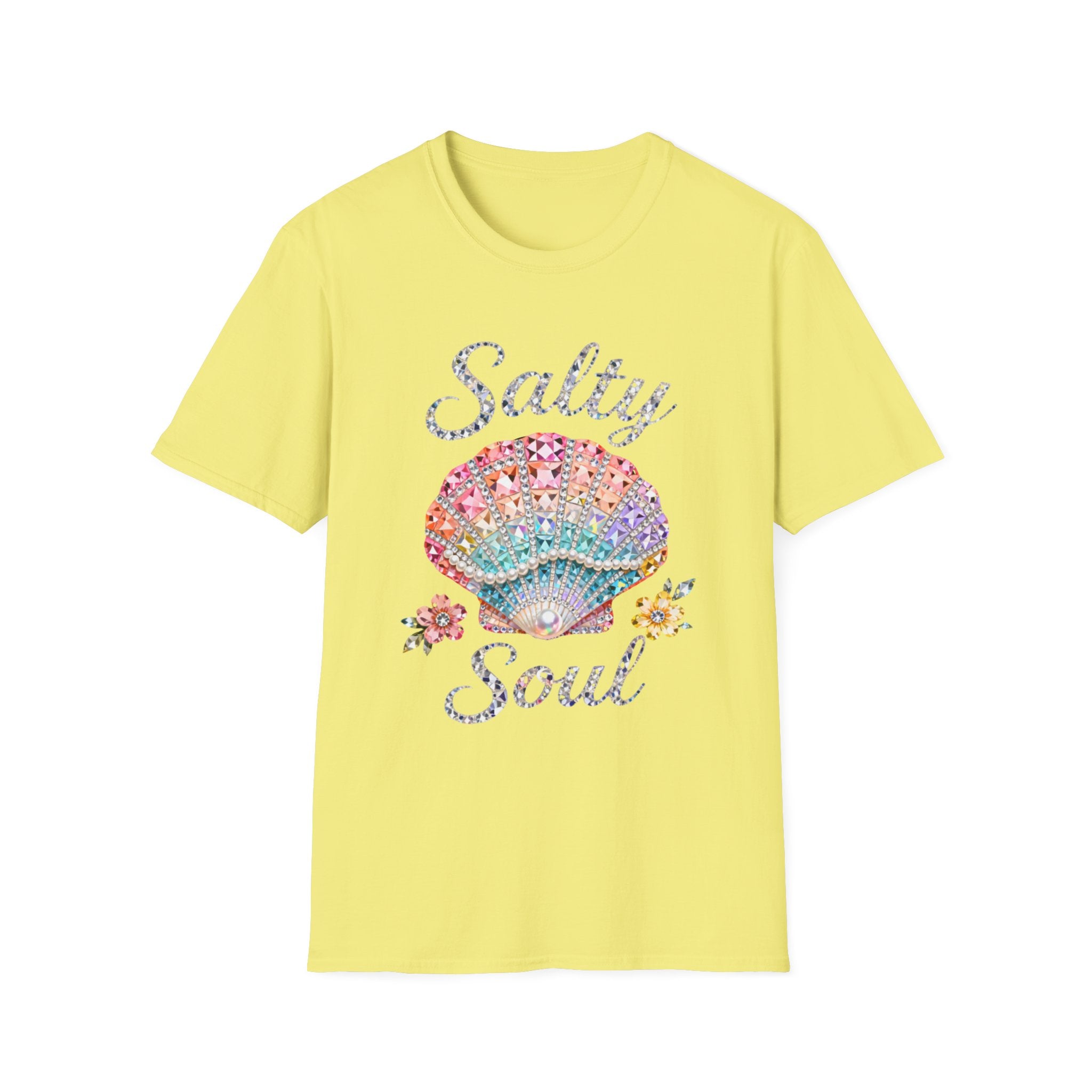 Salty Soul Jewel Tee - Gildan