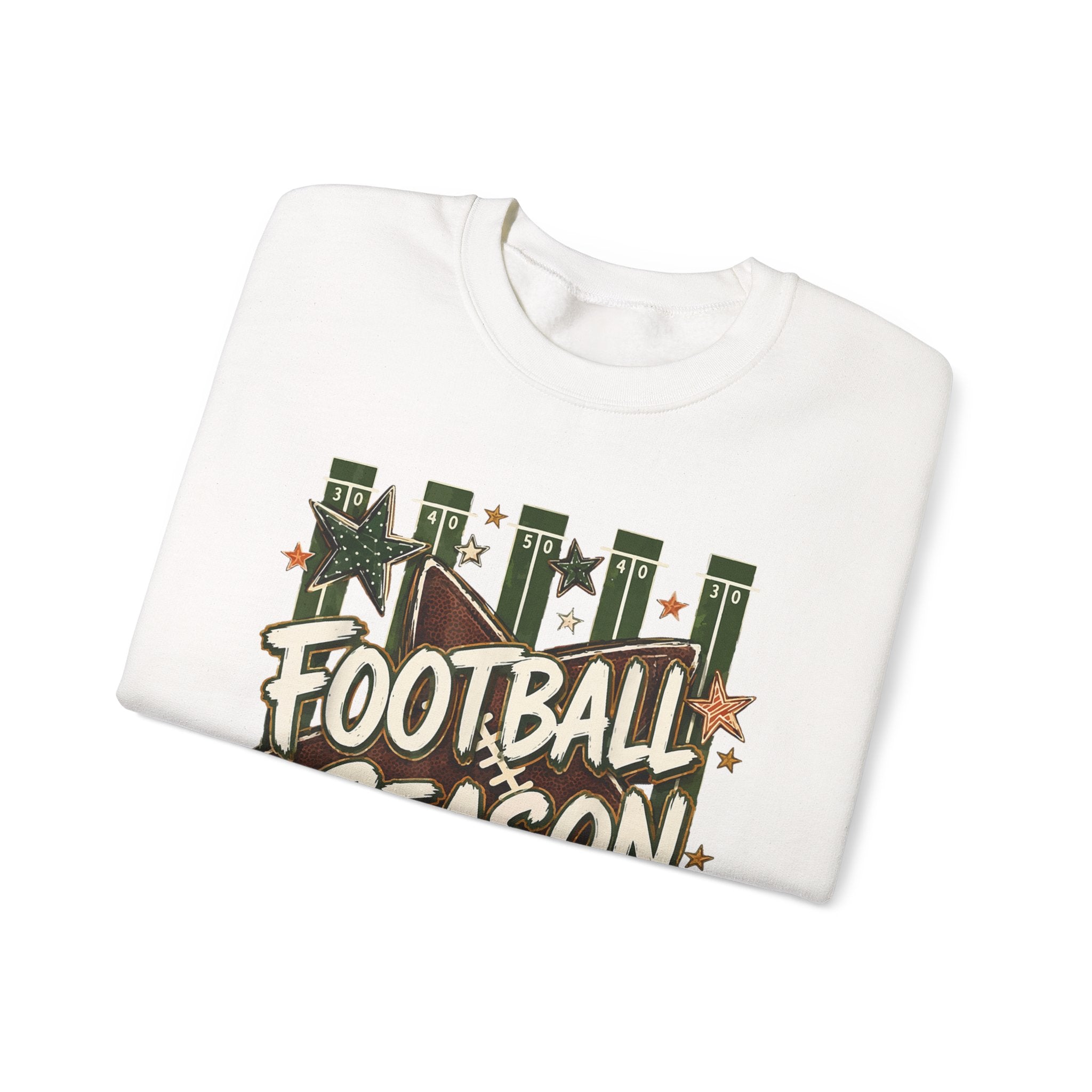 Football Season Sweatshirt - Gildan