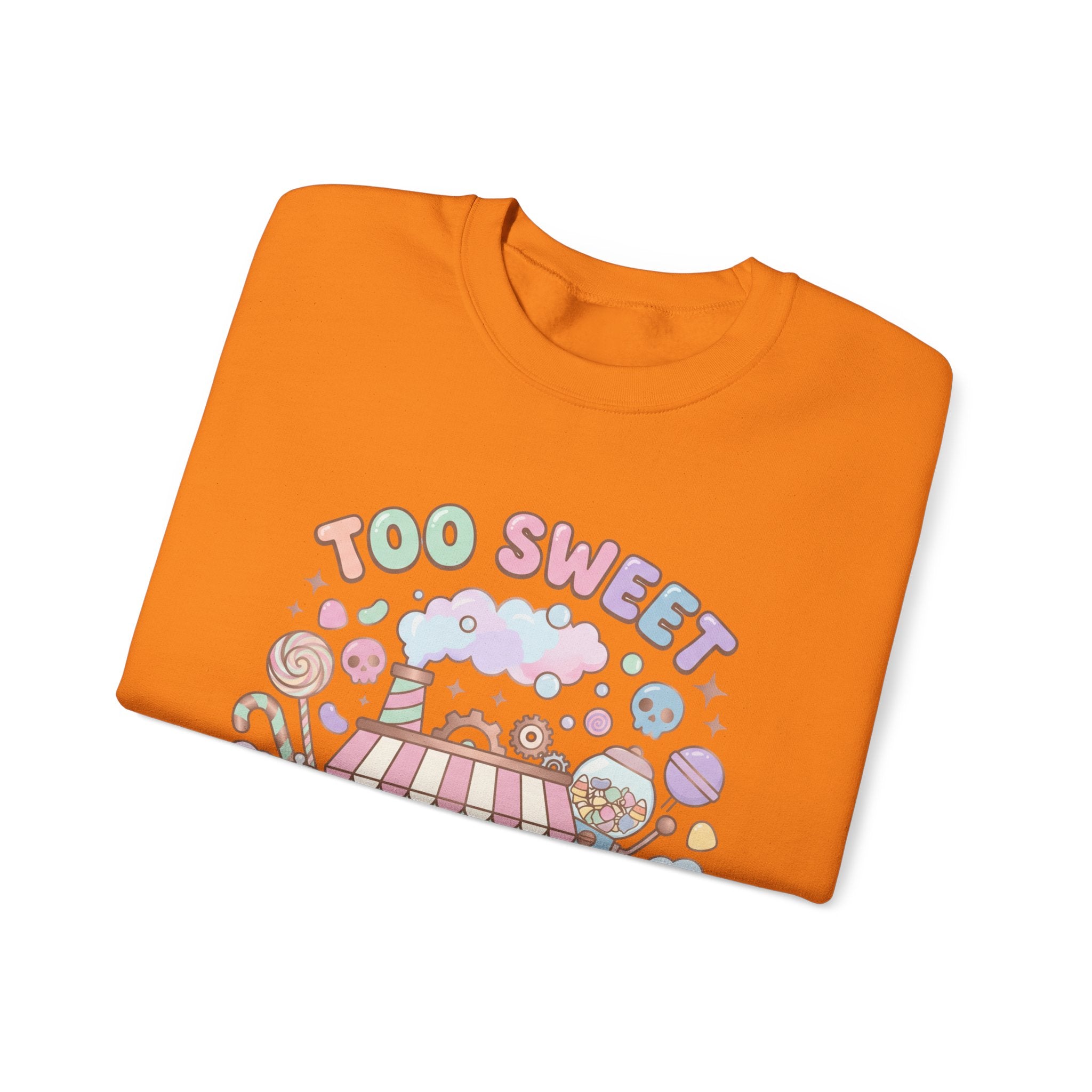 Too Sweet To Be Spooky Sweatshirt - Gildan