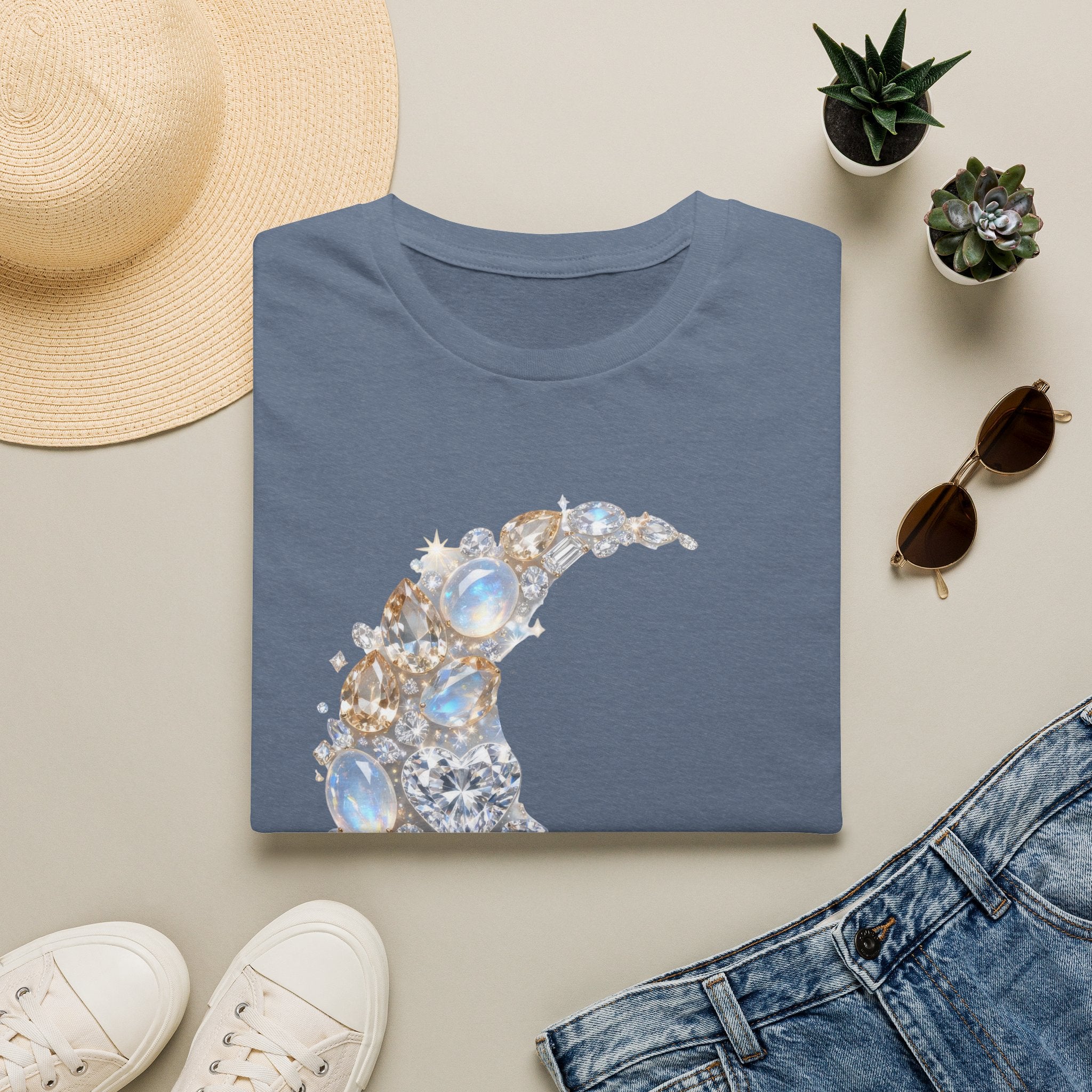 Crescent Moon Tee - Gildan