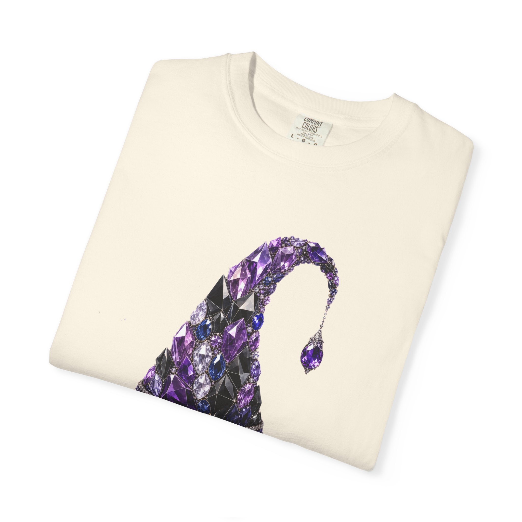 Jeweled Witches Hat Tee - Comfort Colors