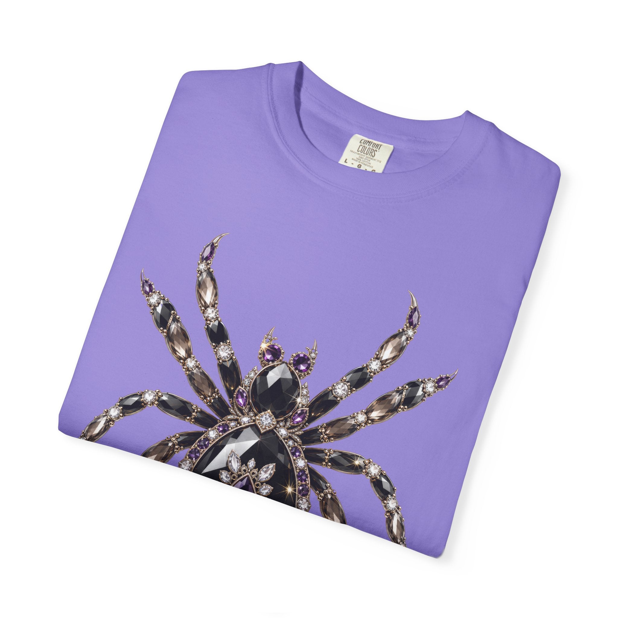 Jeweled Spider Tee - Comfort Colors