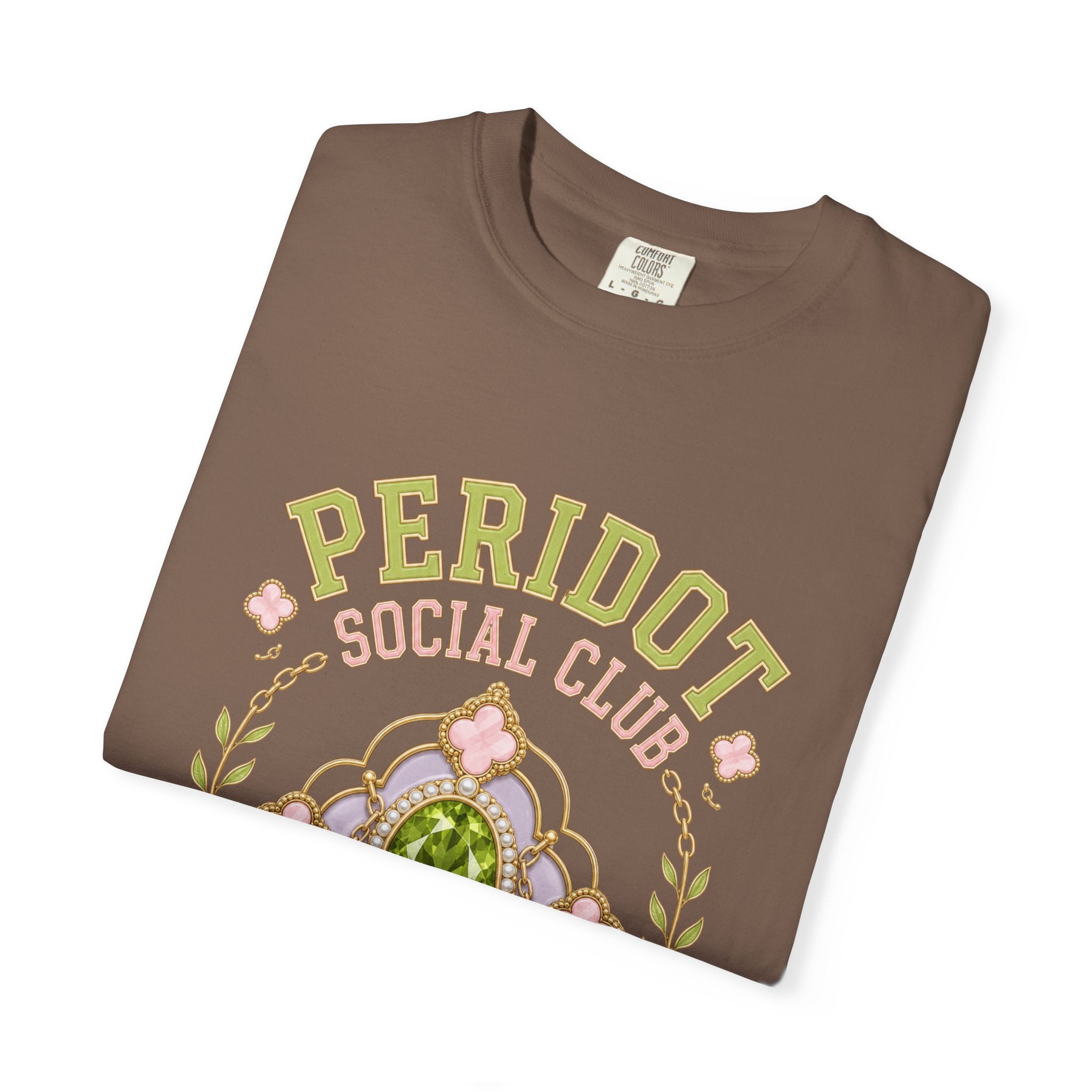 Peridot Social Club Tee - Comfort Colors