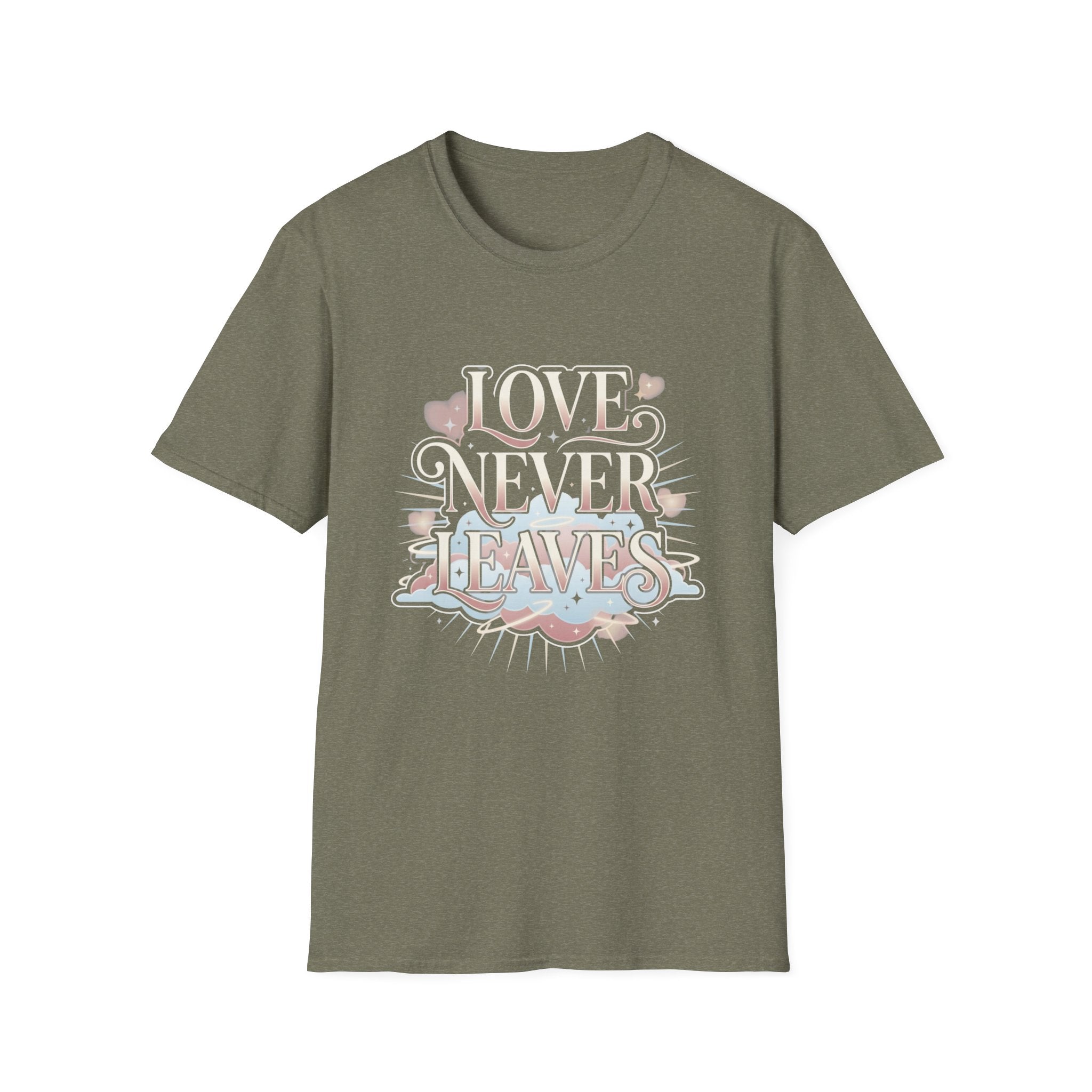Love Never Leaves Tee - Gildan