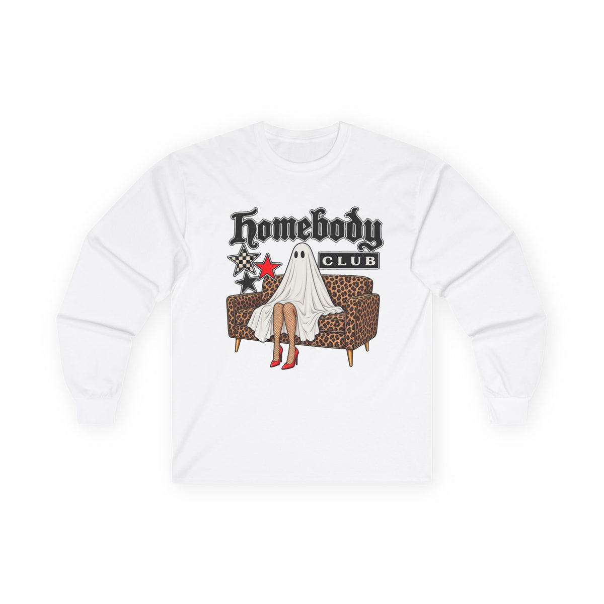 Homebody Long Sleeve Tee - Gildan