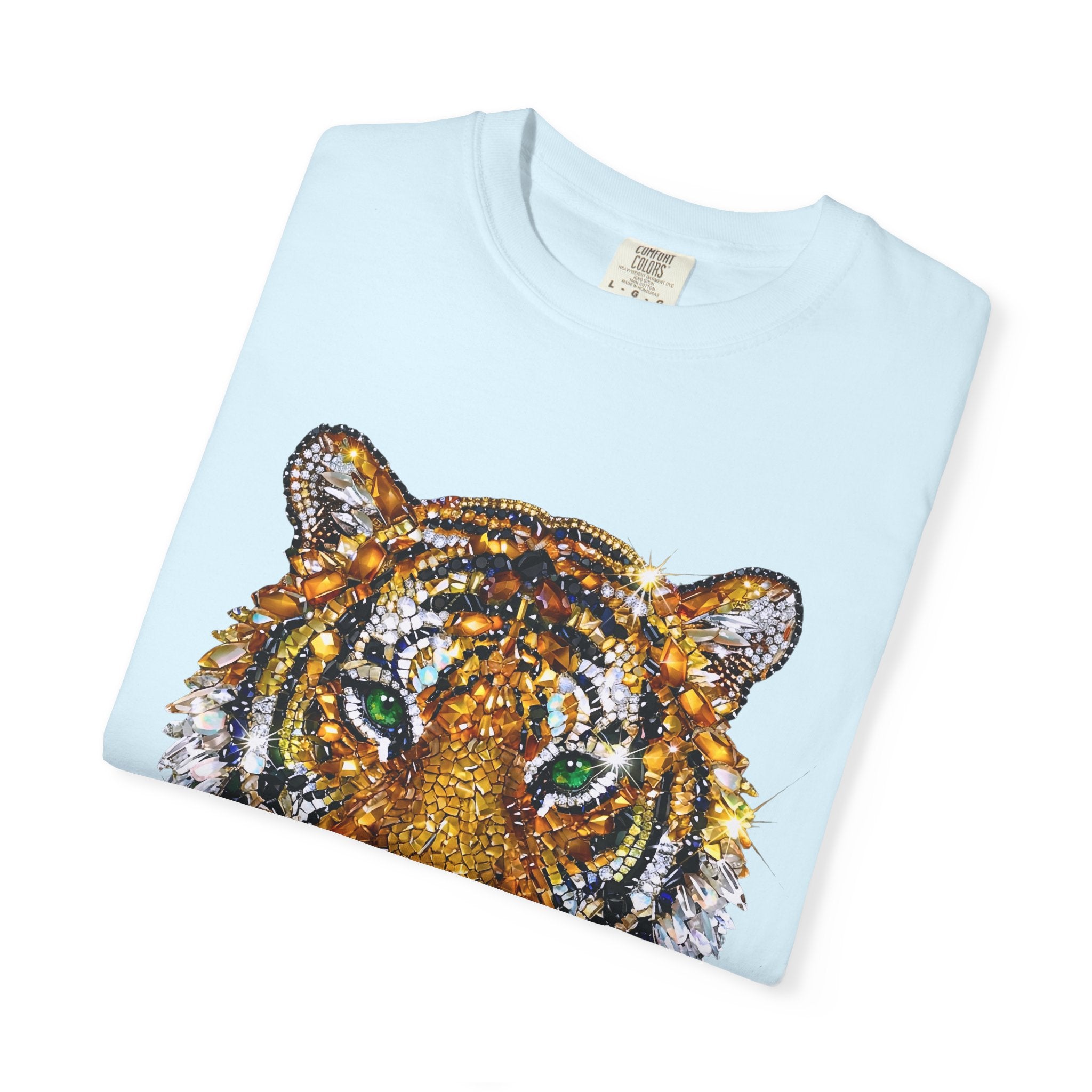 Jeweled Tiger Tee - Comfort Colors