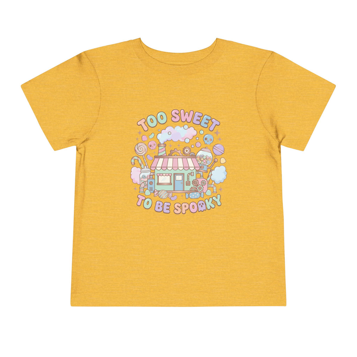 Too Sweet To Be Spooky Toddler Tee