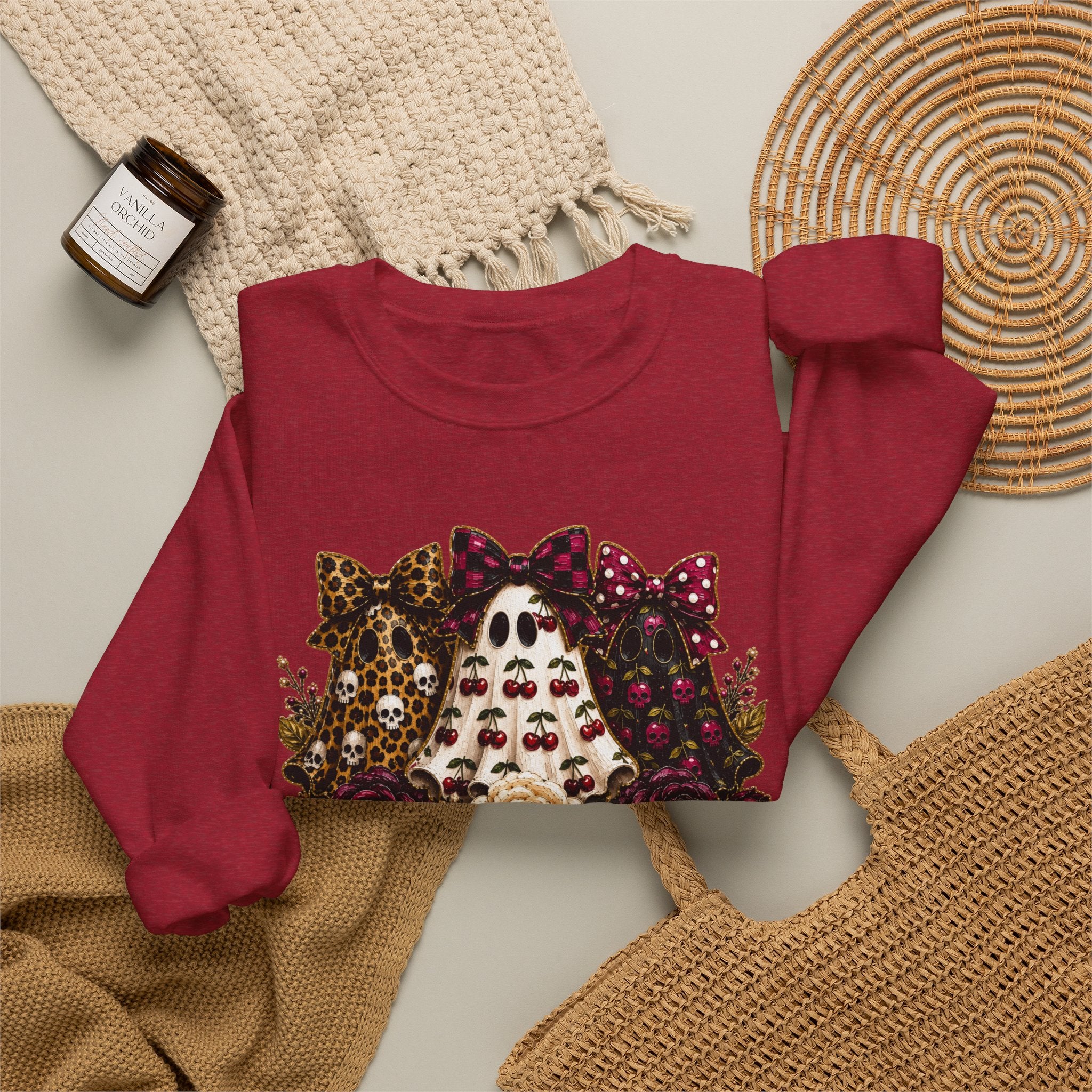 Cherry Ghosts Sweatshirt - Gildan