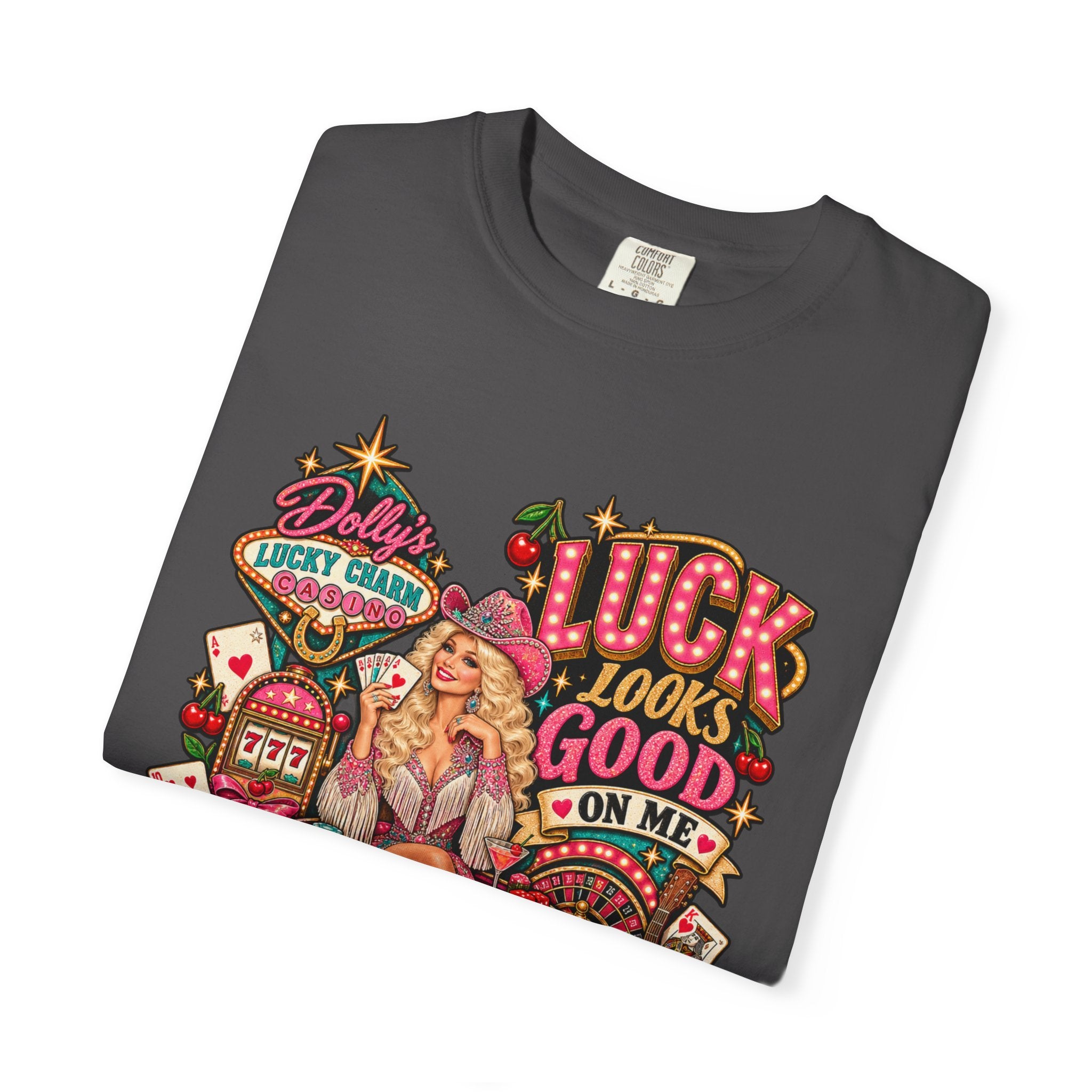 Dolly's Lucky Charm Casino Tee
