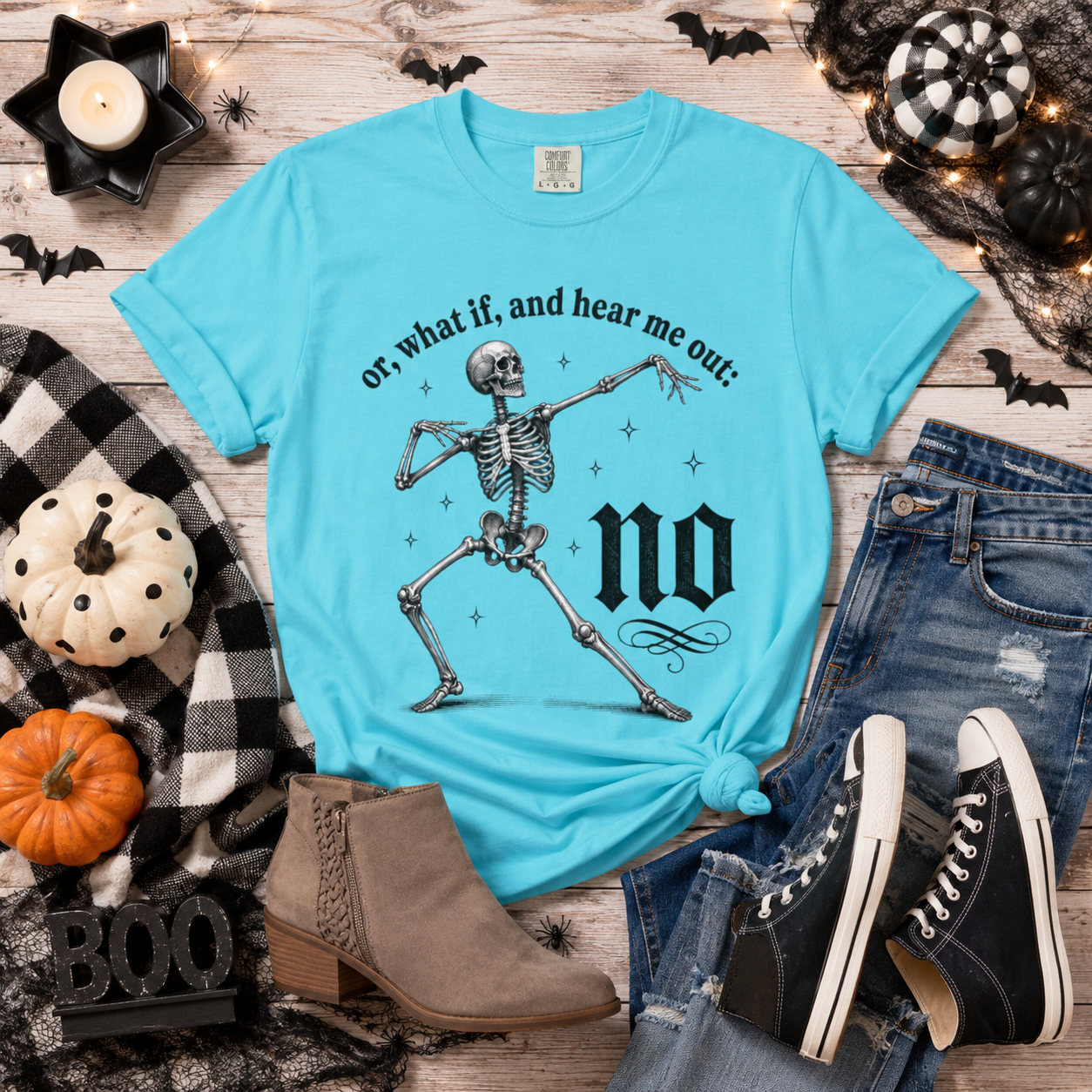 Or What If Hear Me Out Tee - Comfort Colors