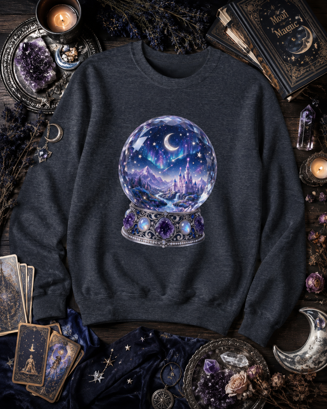 Moonlit Oracle Sweatshirt - Gildan