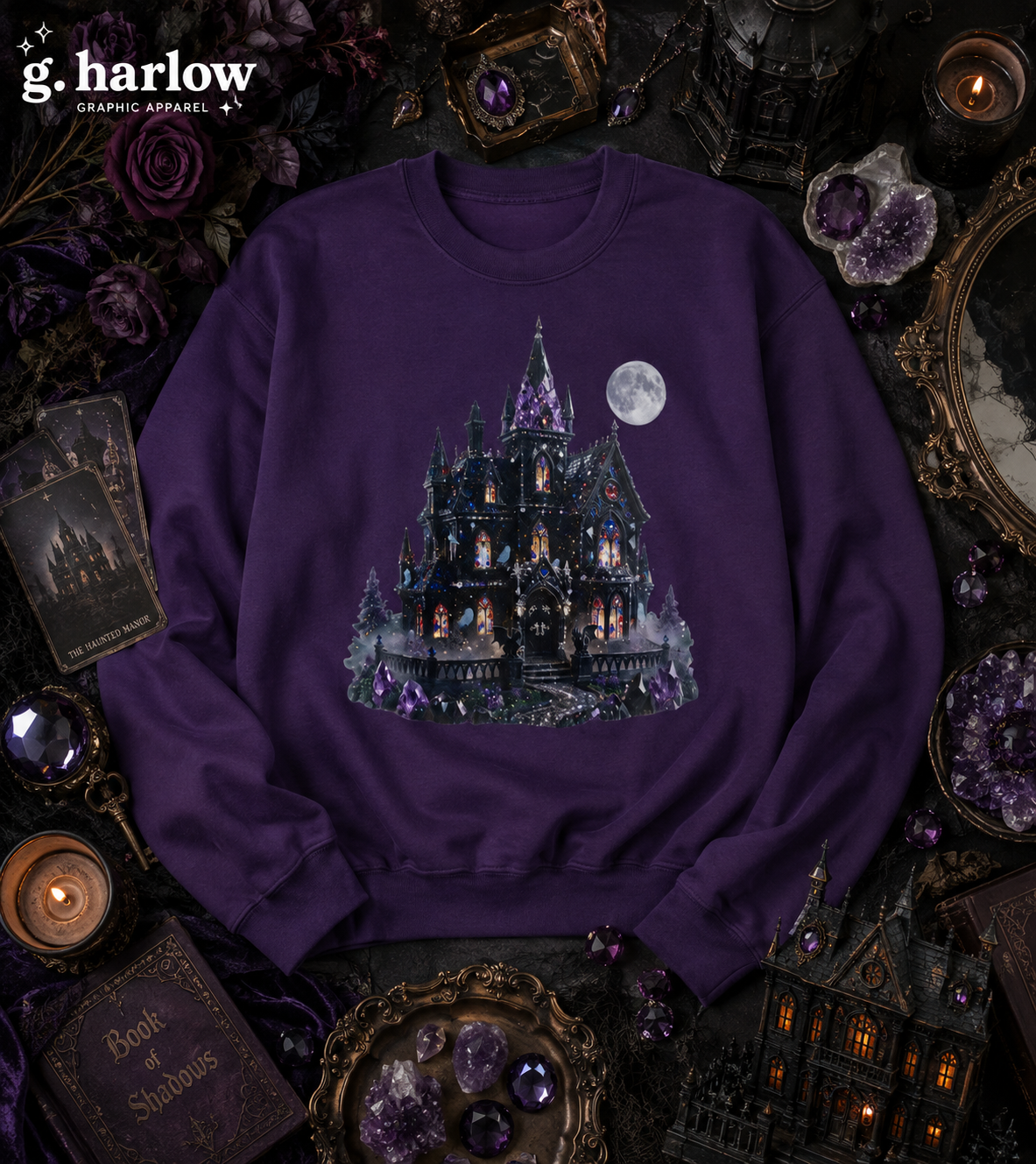 Midnight Manor Sweatshirt - Gildan