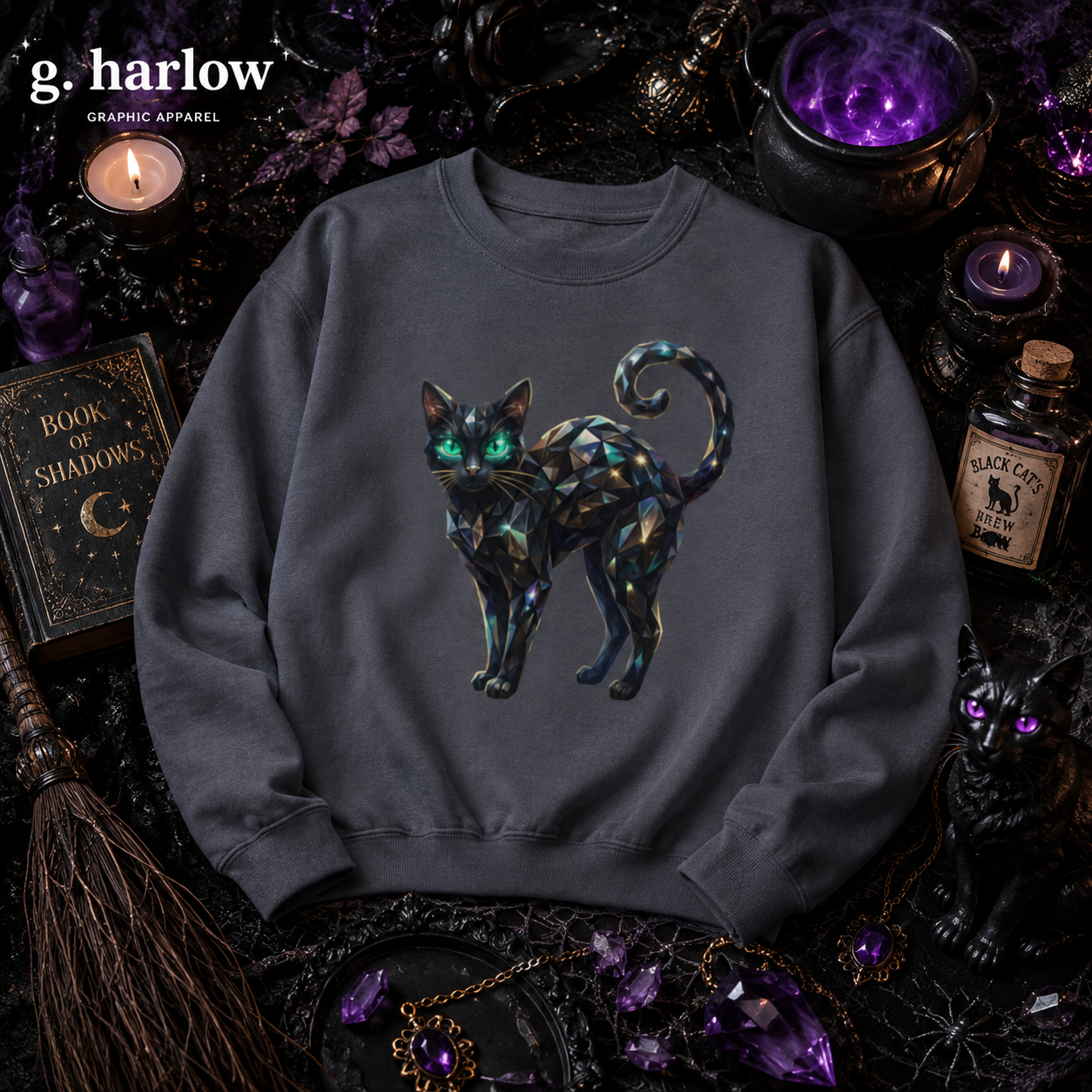 Midnight Familiar Sweatshirt - Gildan