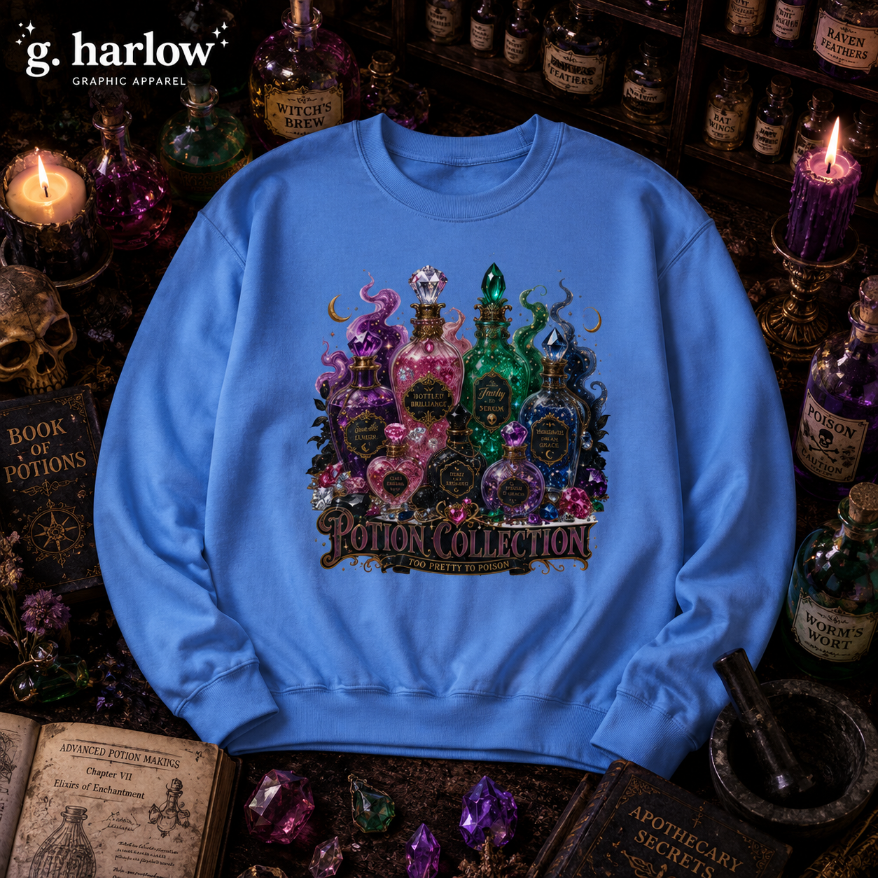Bottled Enchantment Sweatshirt - Gildan