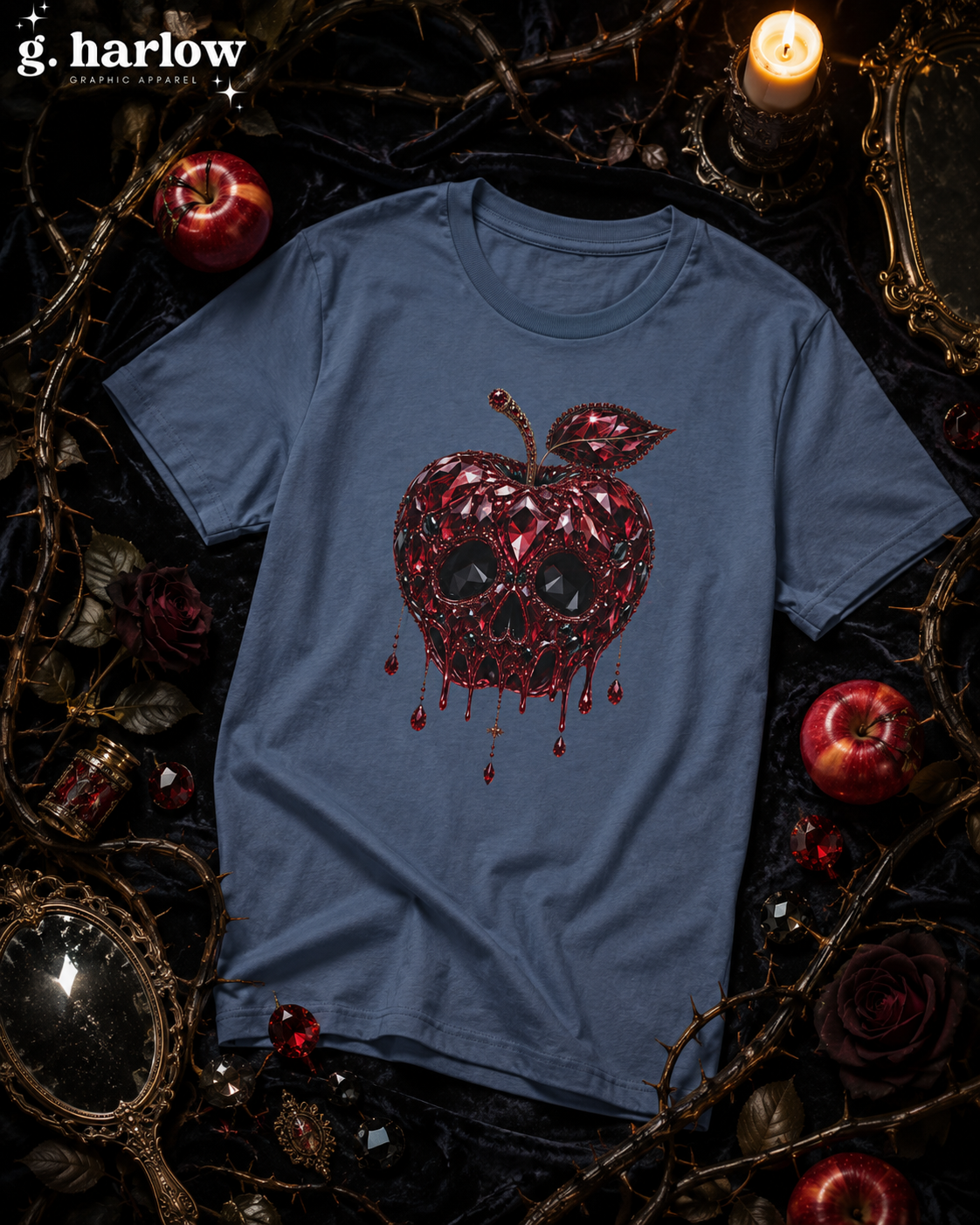 The Darkest Apple Tee- Gildan