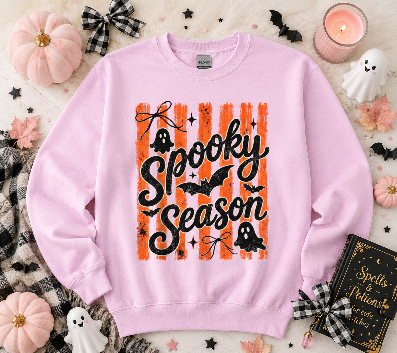 Spooky Season Sweatshirt - Gildan