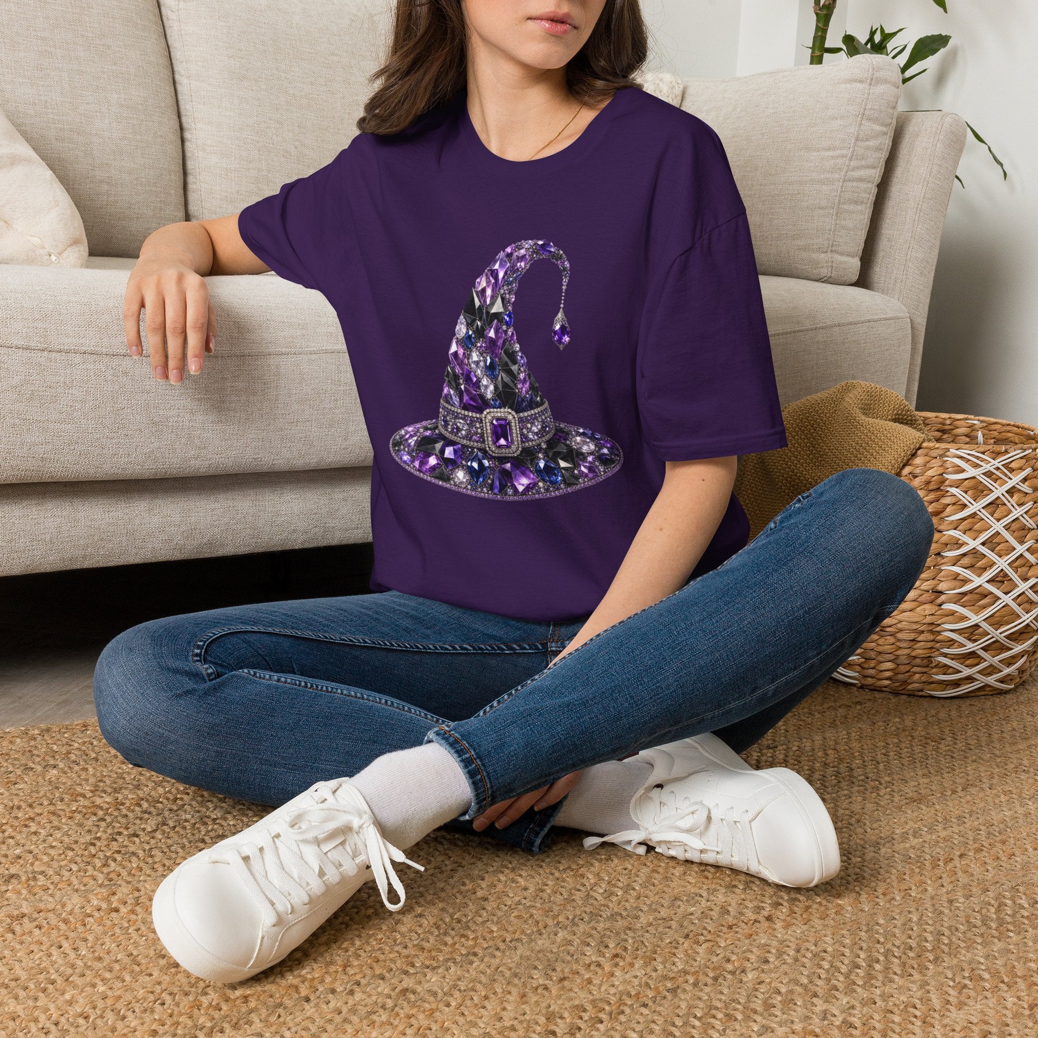 The Jeweled Witches Hat Tee - Gildan