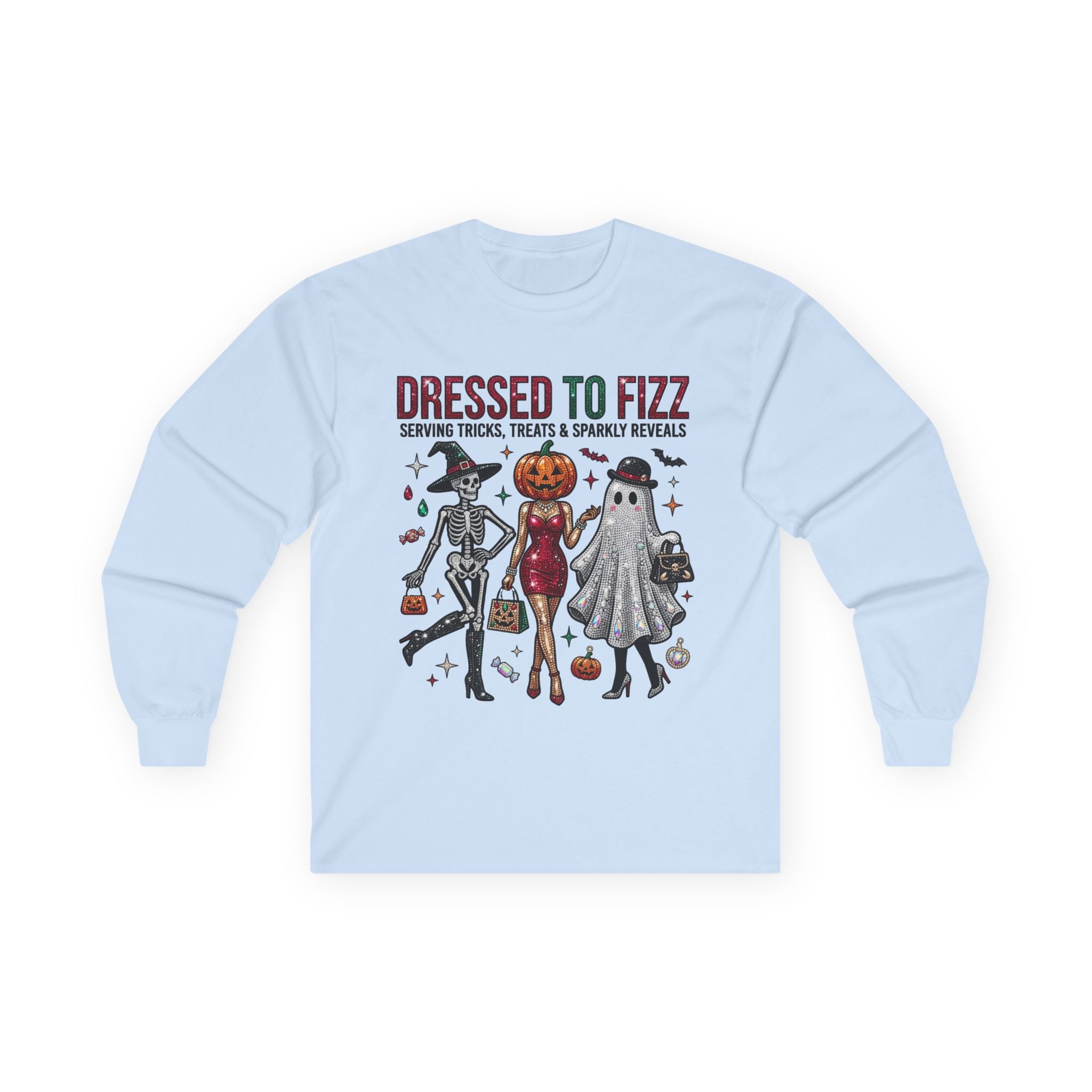 Dressed To Fizz Long Sleeve Tee - Gildan