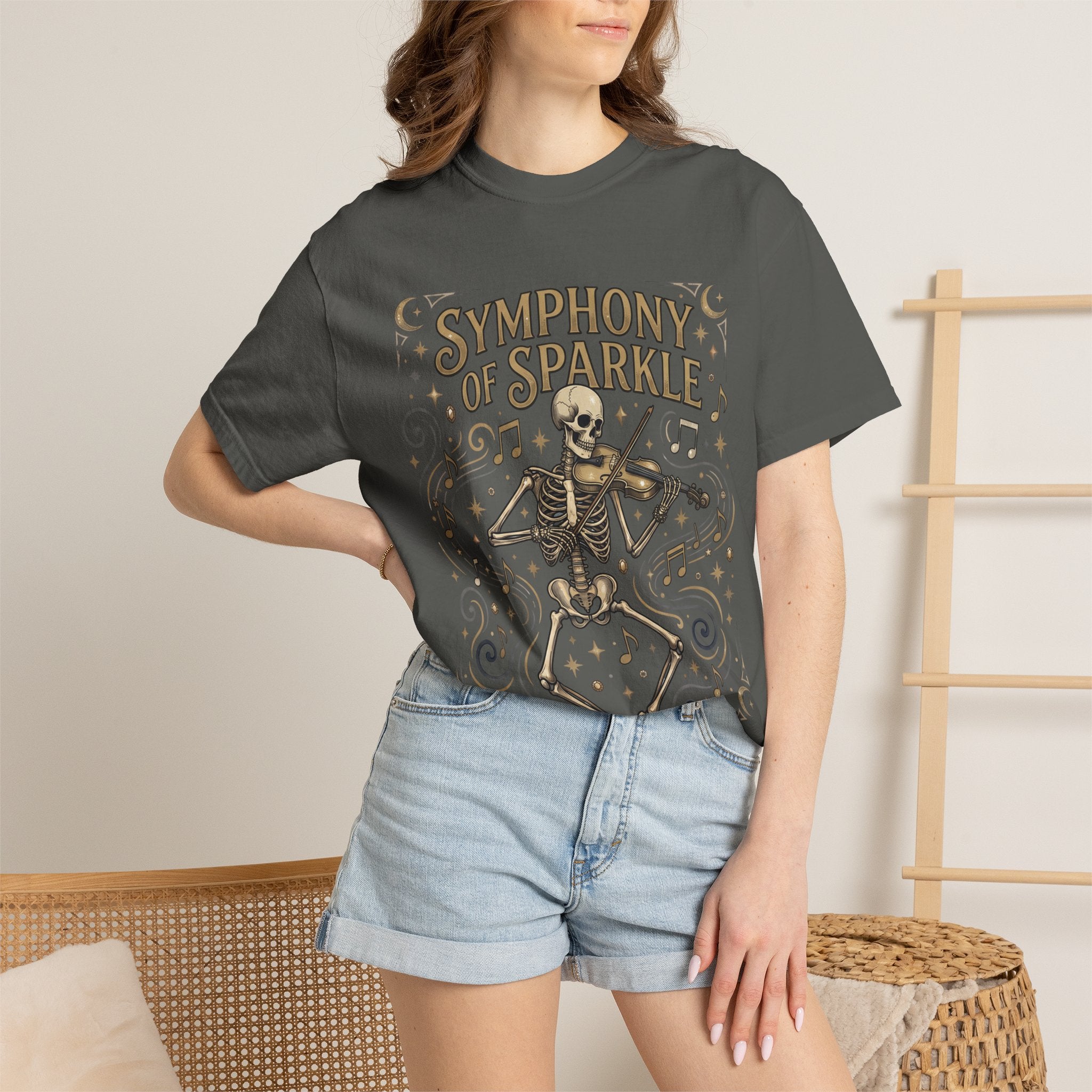 Symphony of Sparkle Tee (Rectangle) - Comfort Colors