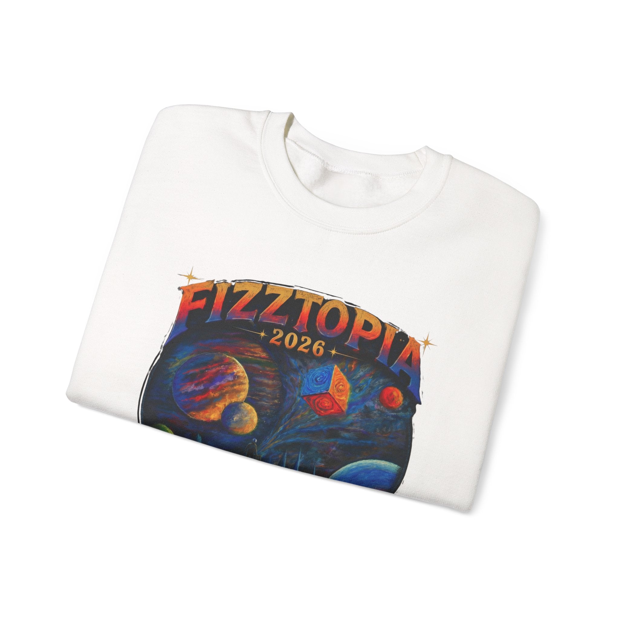 Daddy Ring Bomb's Fizztopia Galaxy Sweatshirt - Gildan