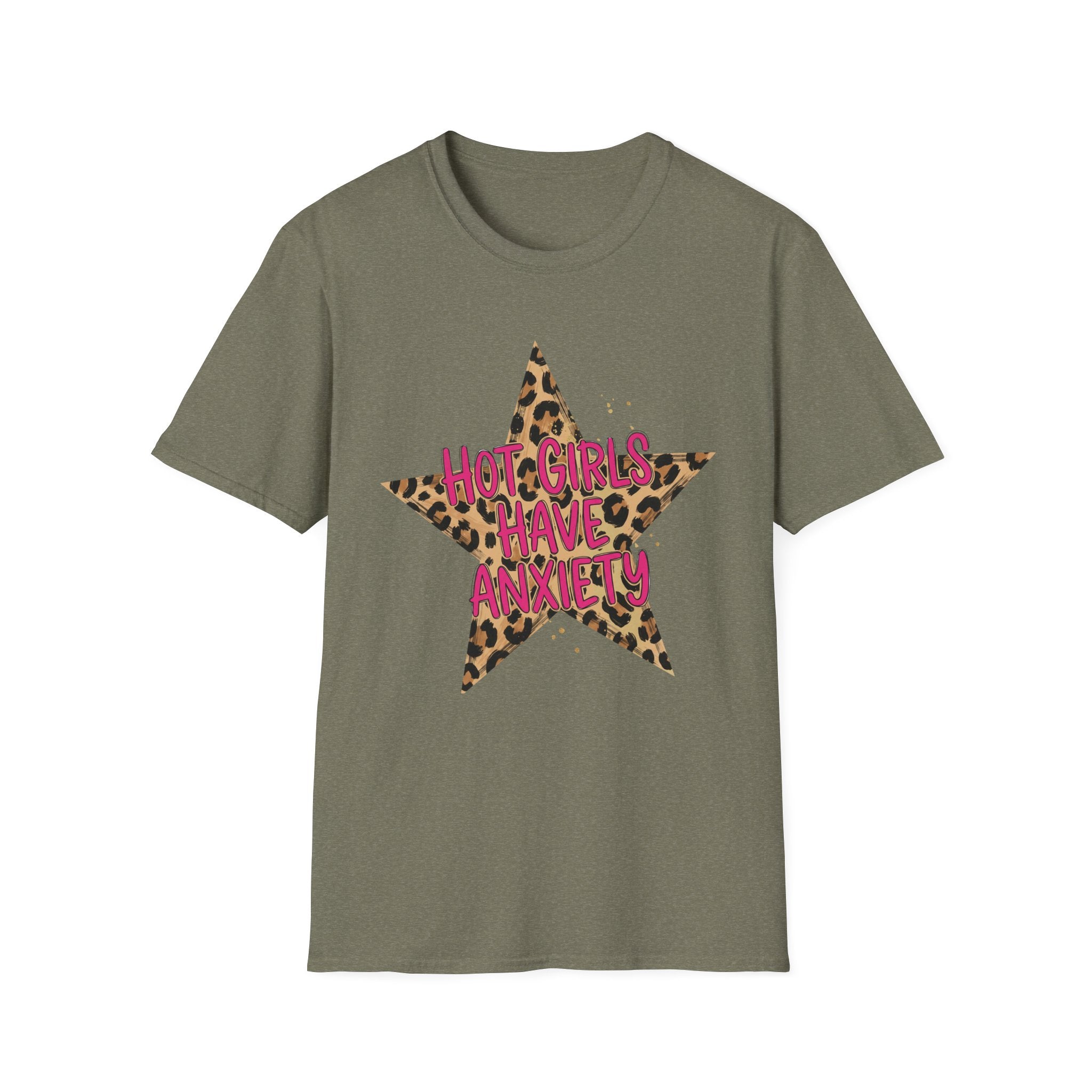 Hot Girls Have Anxiety Tee- Gildan