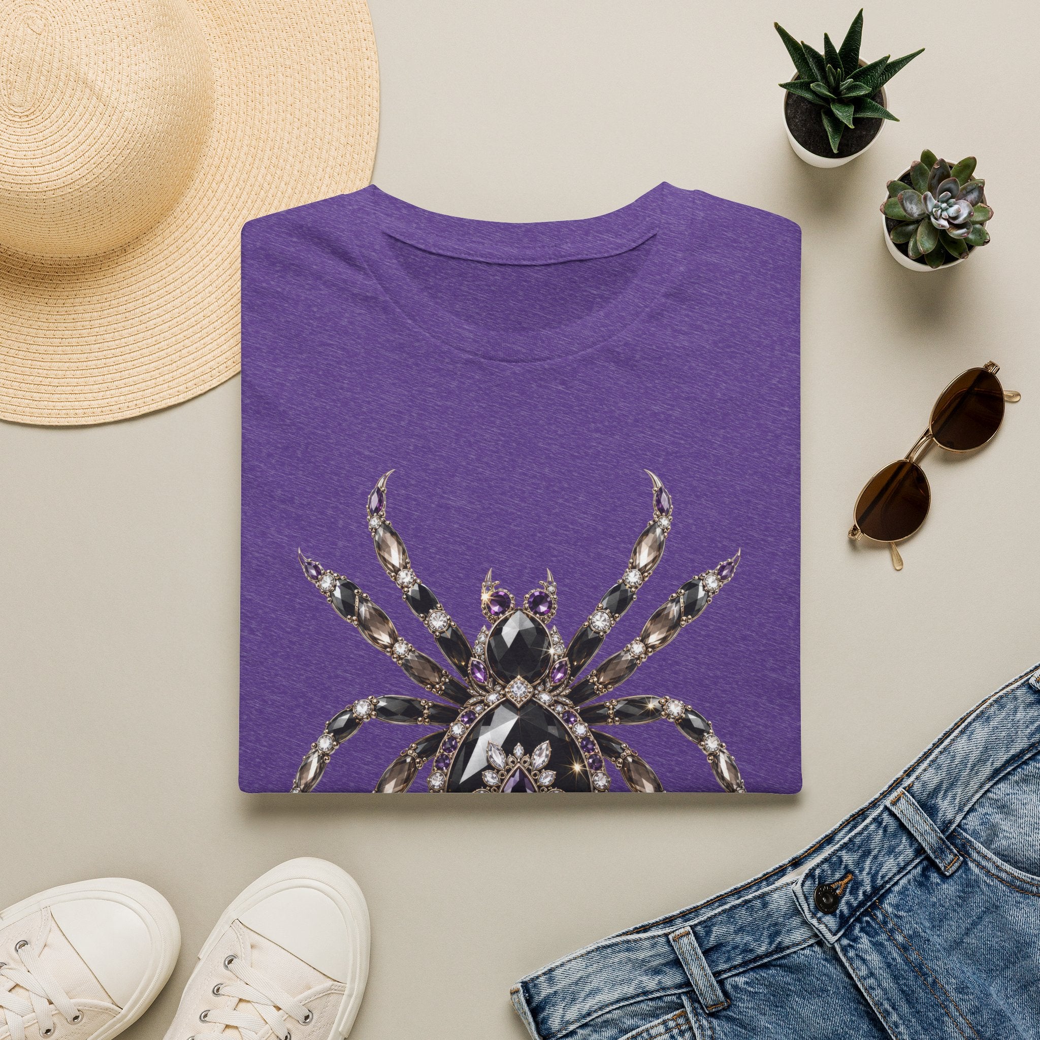 The Jeweled Spider Tee - Gildan