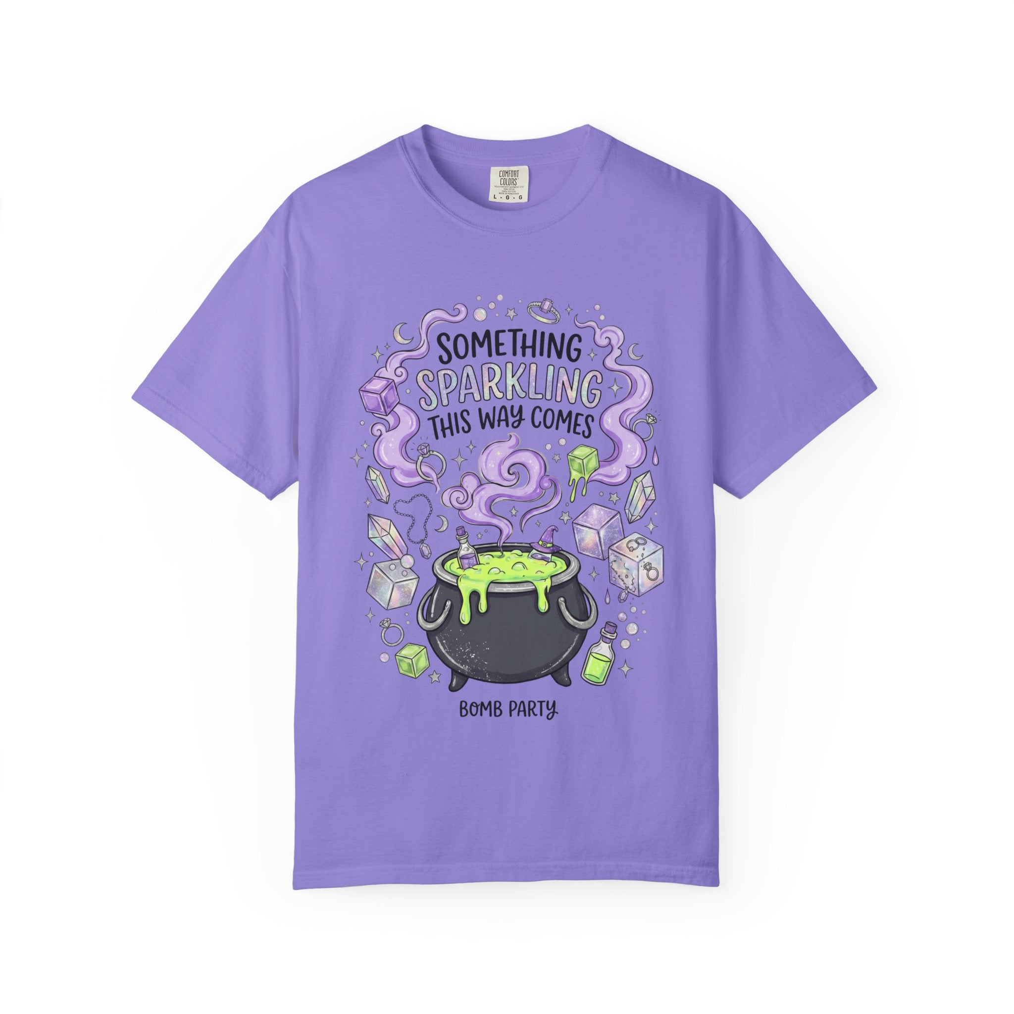The Spooky Cauldron Tee - Comfort Colors
