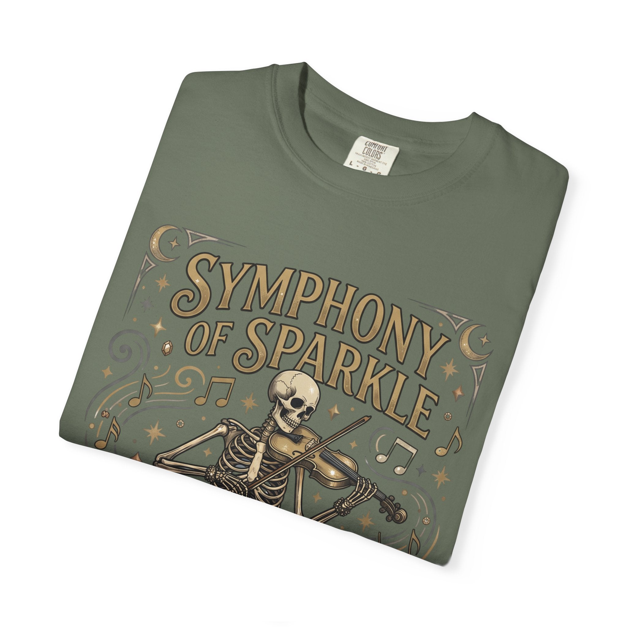Symphony of Sparkle Tee (Rectangle) - Comfort Colors