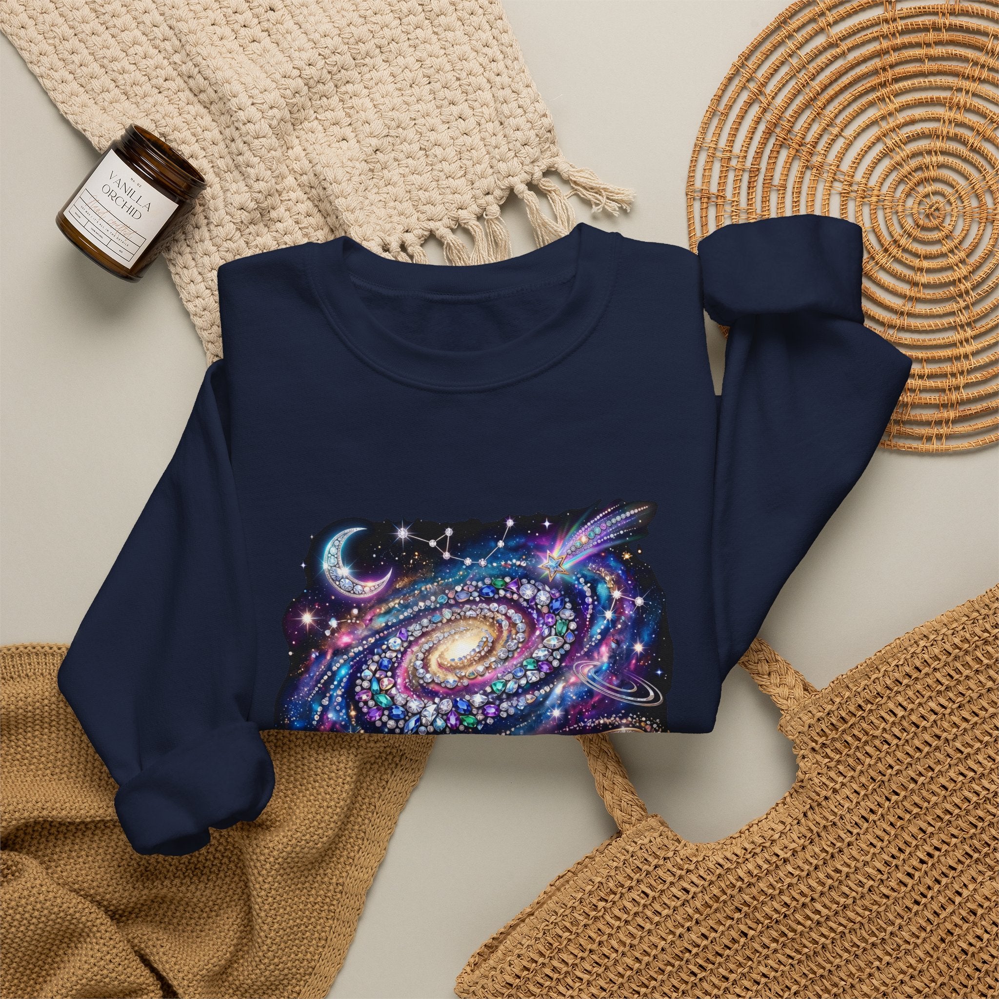 Obsidia Night Sky Sweatshirt - Gildan