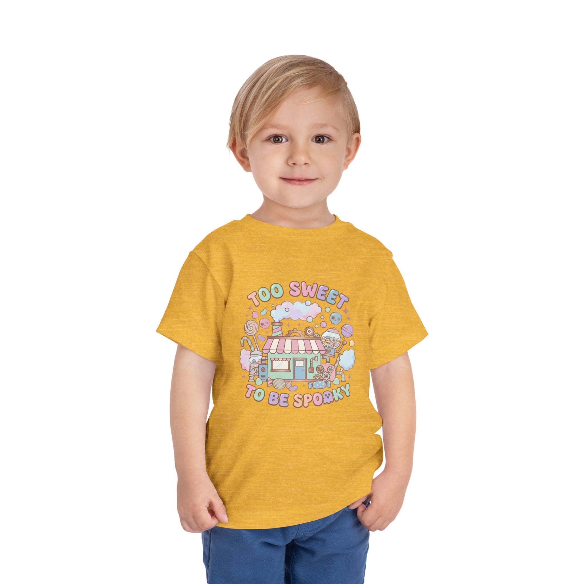 Too Sweet To Be Spooky Toddler Tee