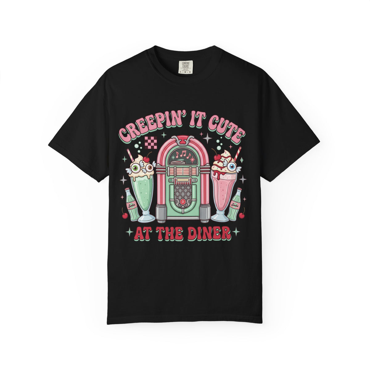 Creepin' It Cute Tee - Comfort Colors