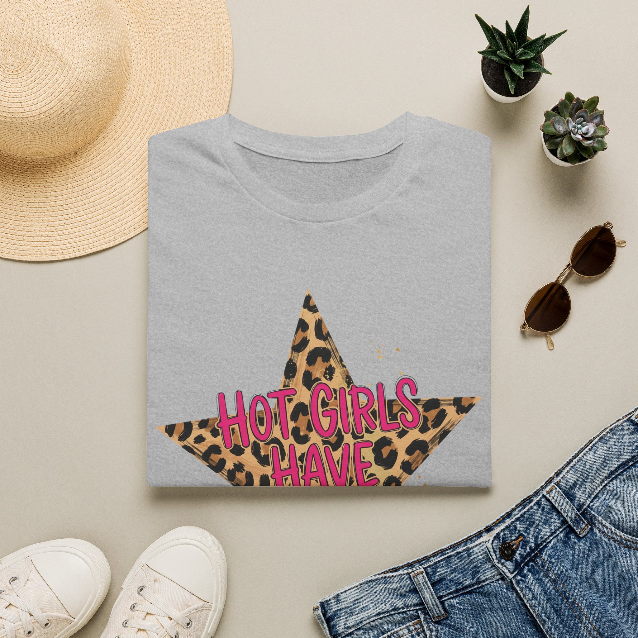 Hot Girls Have Anxiety Tee- Gildan