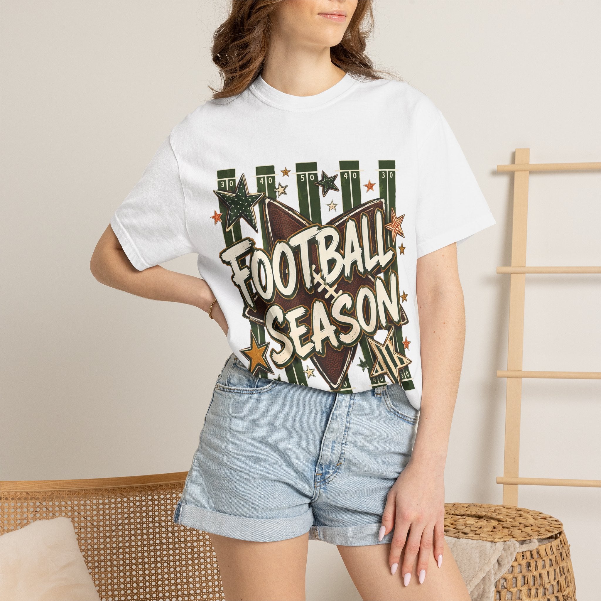 Football Season Tee - Comfort Colors
