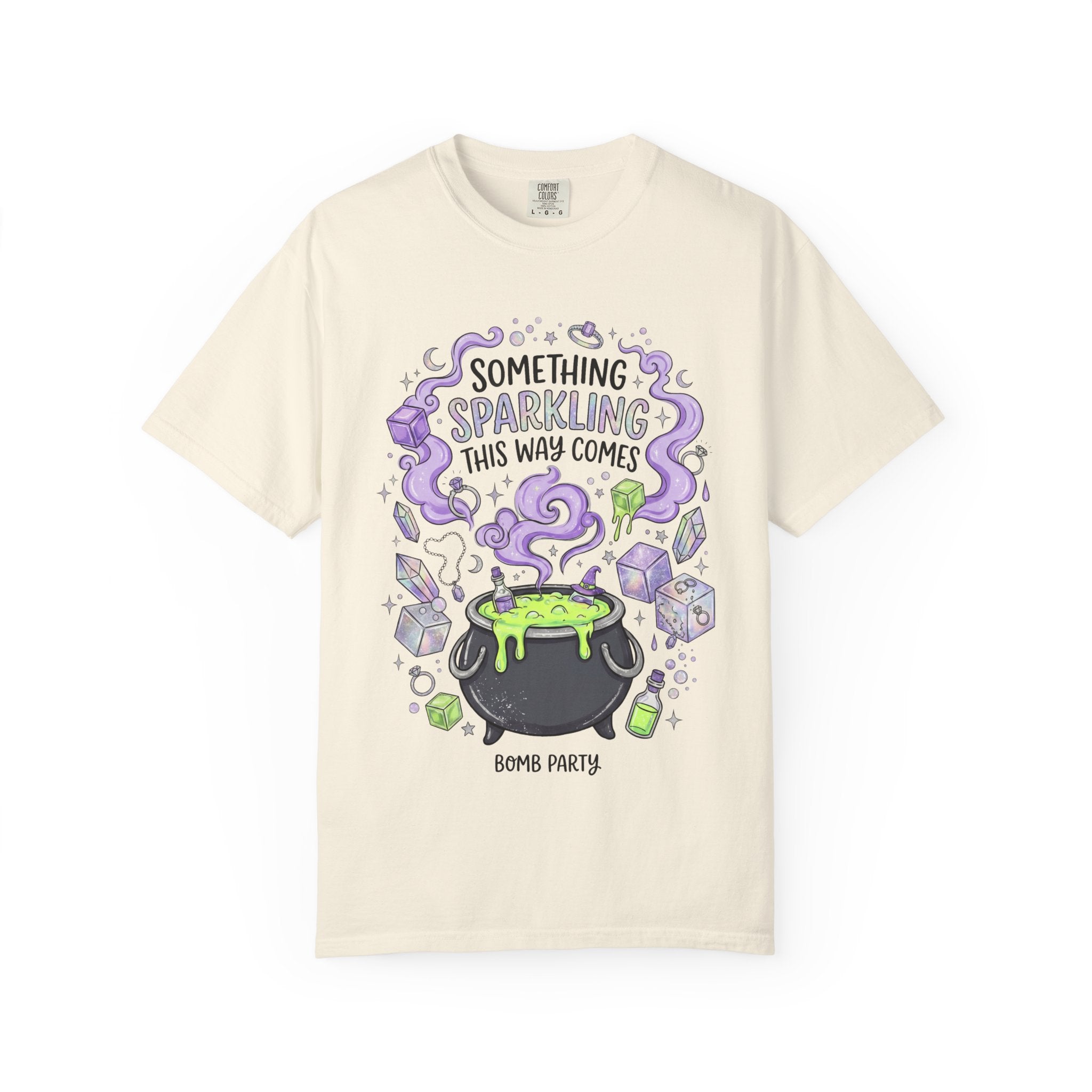 The Spooky Cauldron Tee - Comfort Colors