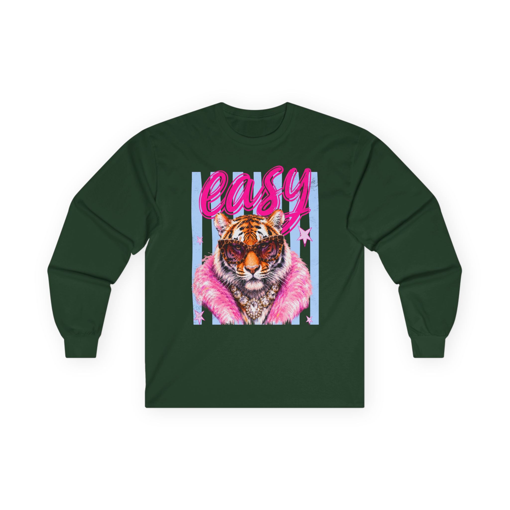 Easy Tiger Long Sleeve Tee - Gildan
