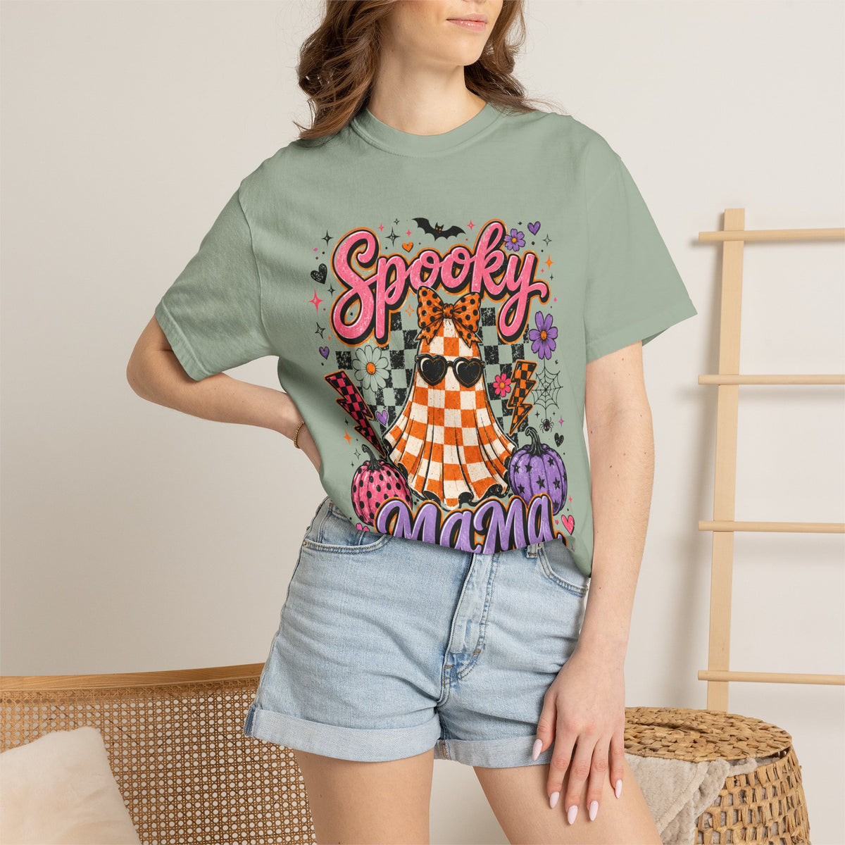 Spooky Mama Tee - Comfort Colors